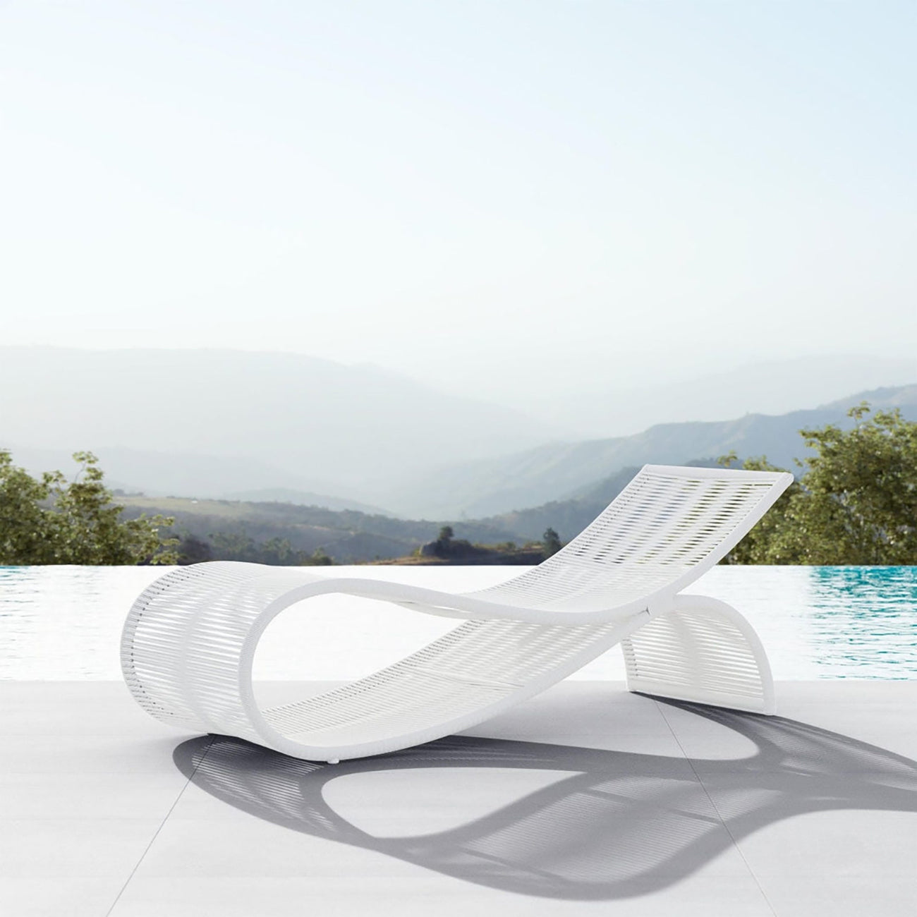 Azzuro Living Wave Chaise Lounge