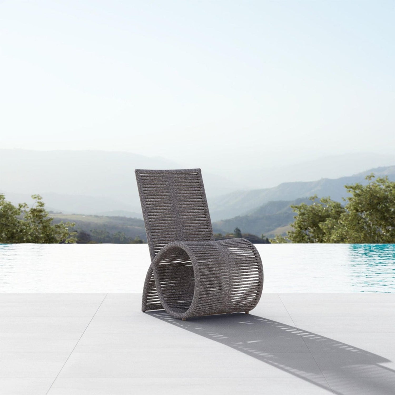 Azzuro Living Wave Dining Chair Set of 2