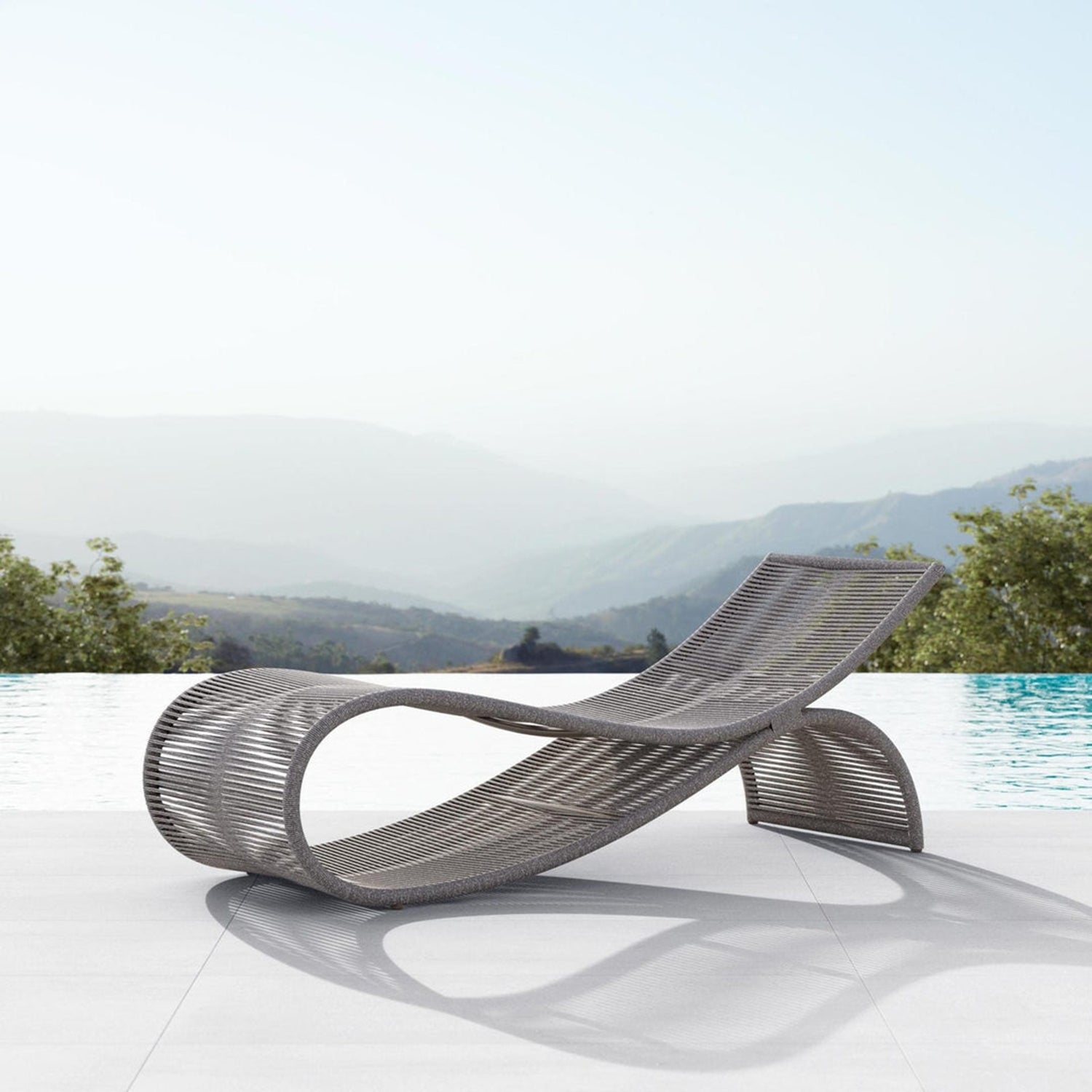 Azzuro Living Wave Chaise Lounge