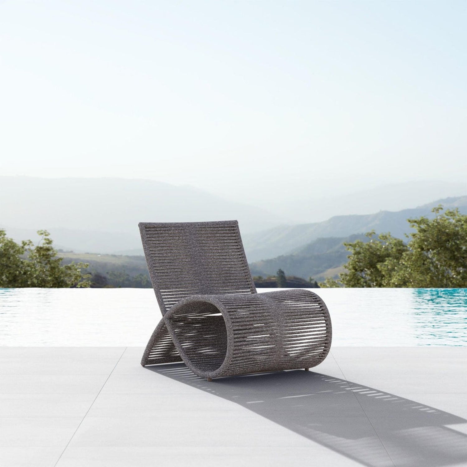 Azzuro Living Wave Club Chair Set of 2