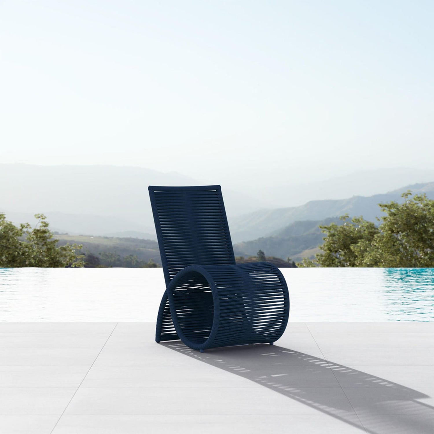 Azzuro Living Wave Dining Chair Set of 2