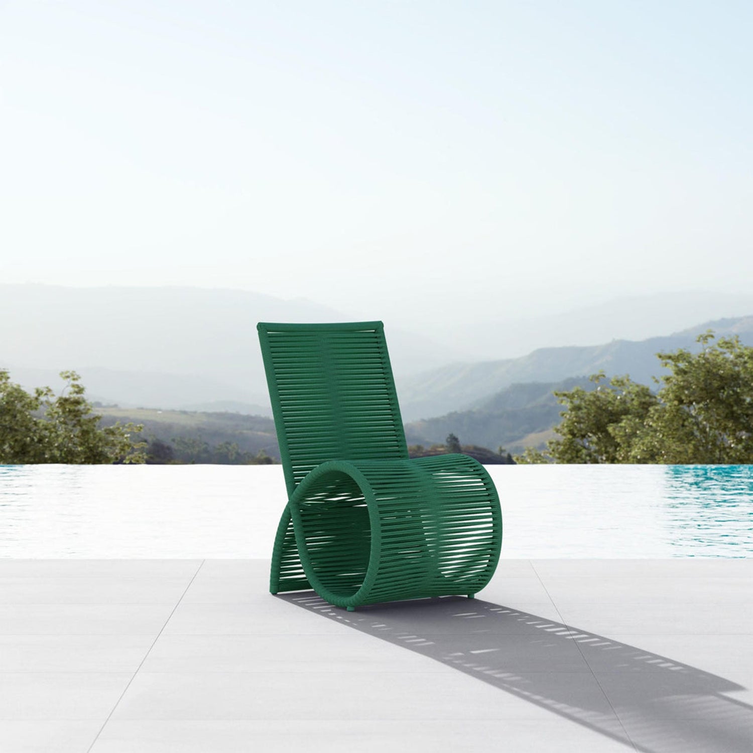 Azzuro Living Wave Dining Chair Set of 2