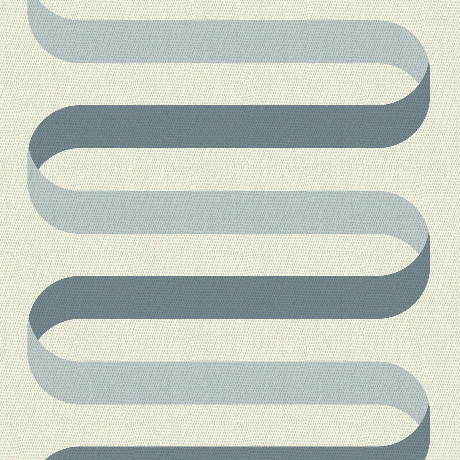 Mitchell Black Folding RIbbon Wallpaper