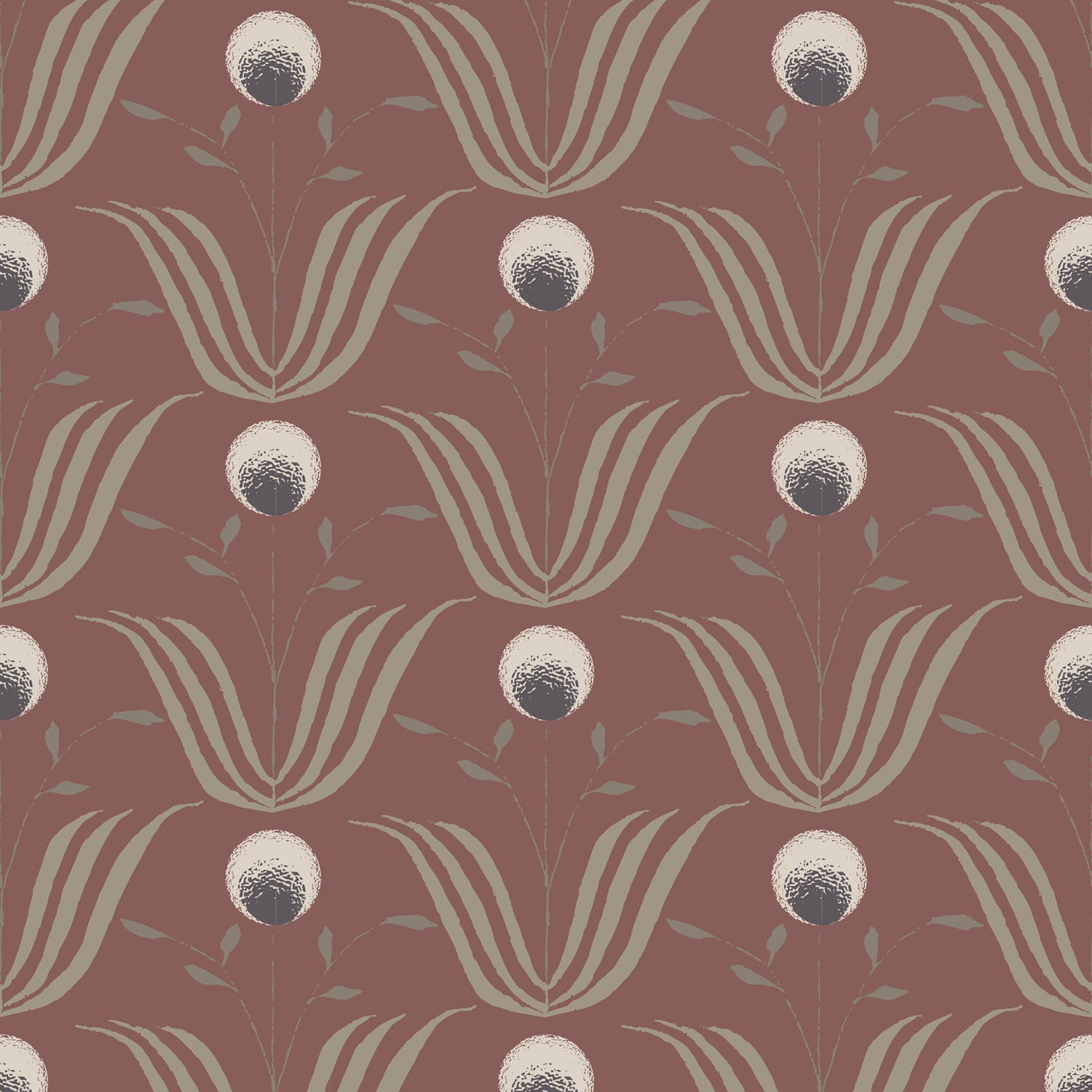 Mitchell Black Spring Bloom Wallpaper