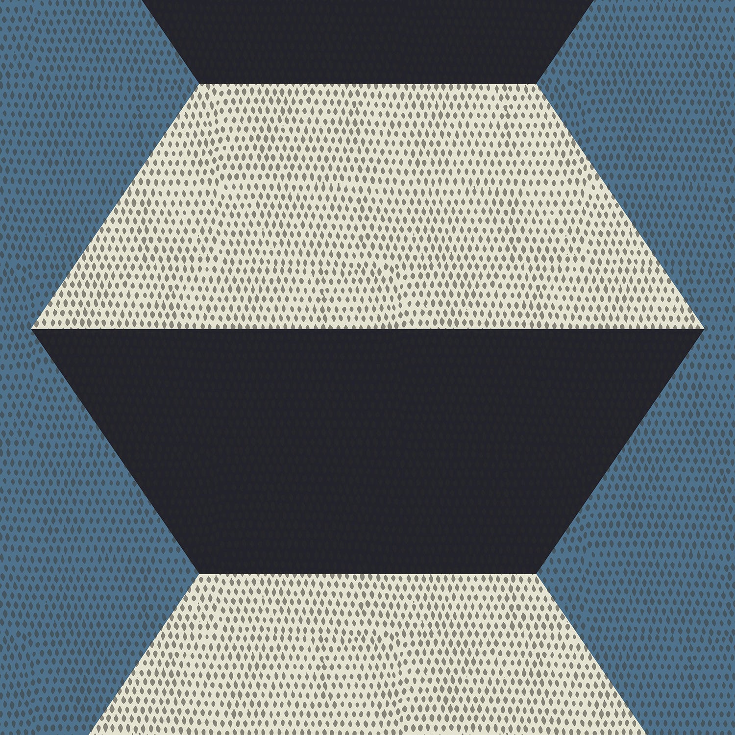 Mitchell Black Infinity Blocks Wallpaper