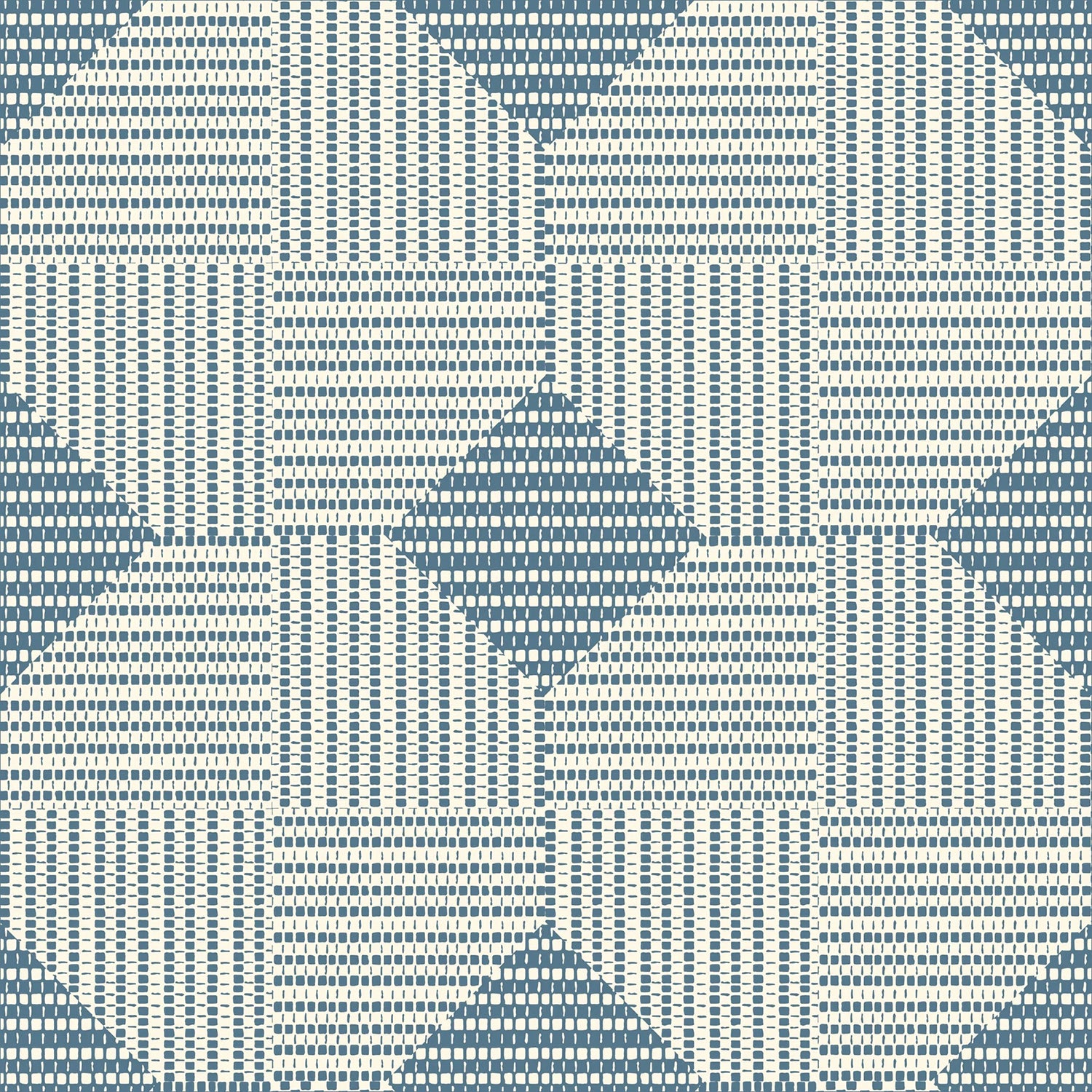 Mitchell Black Woven Basket Wallpaper