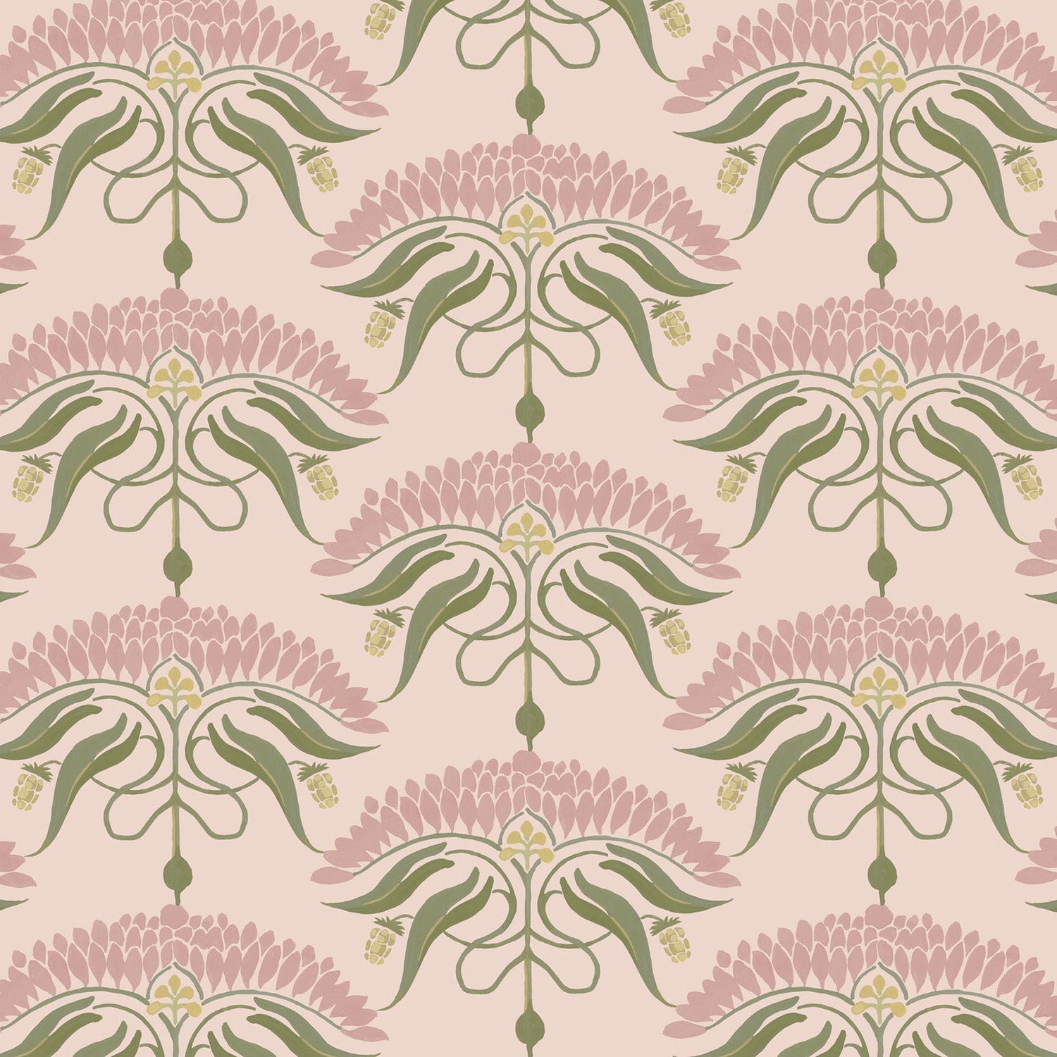 Mitchell Black Fleur de Reve Wallpaper