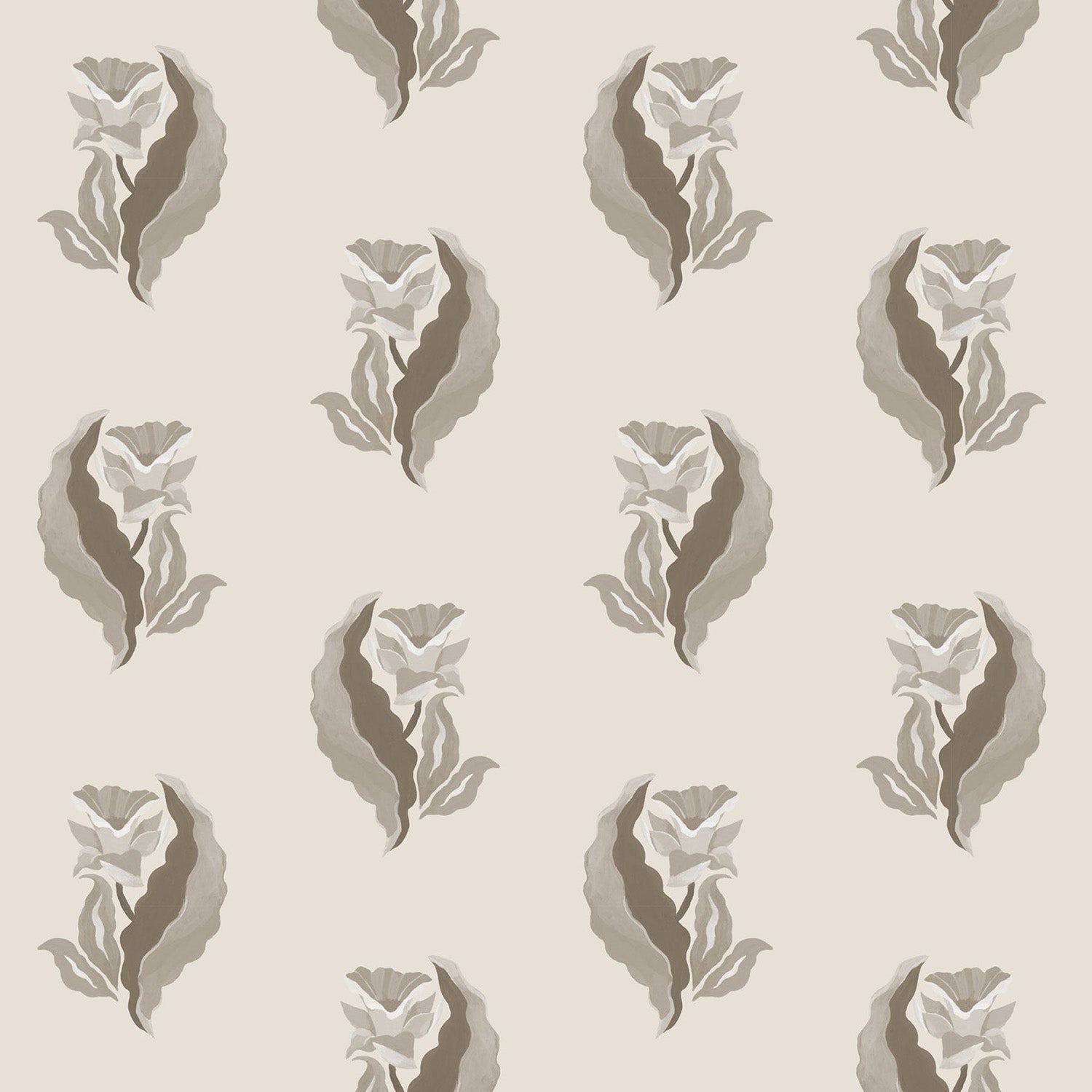 Mitchell Black Morning Glory Wallpaper