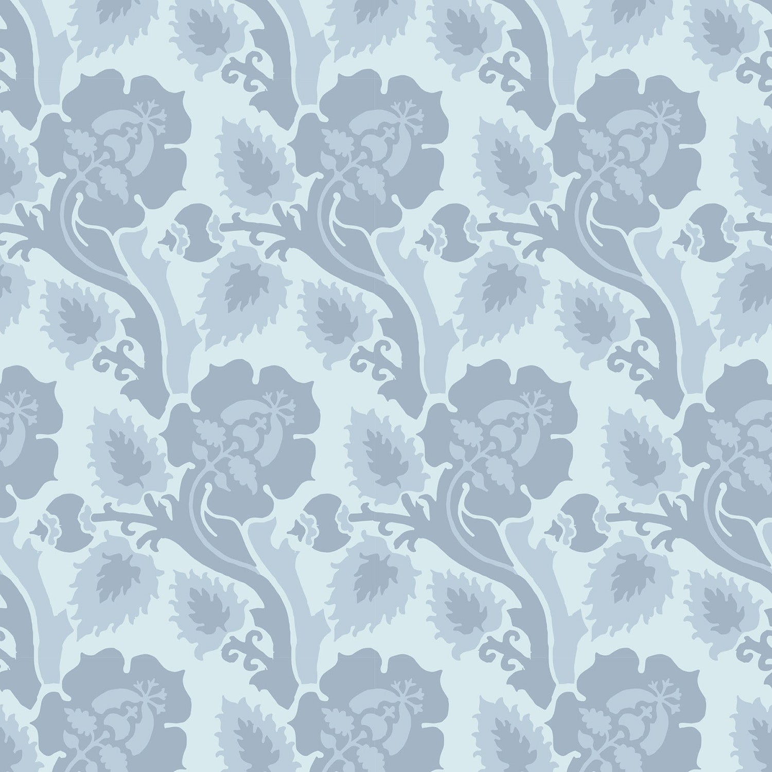 Mitchell Black Paisley Briar Wallpaper