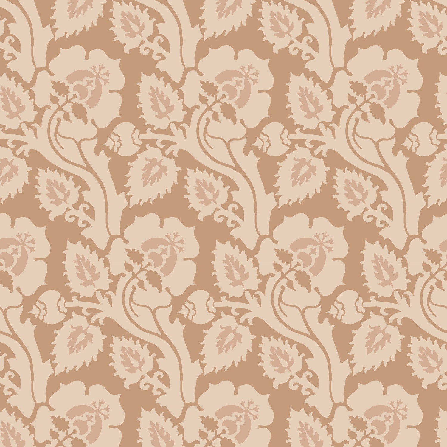 Mitchell Black Paisley Briar Wallpaper