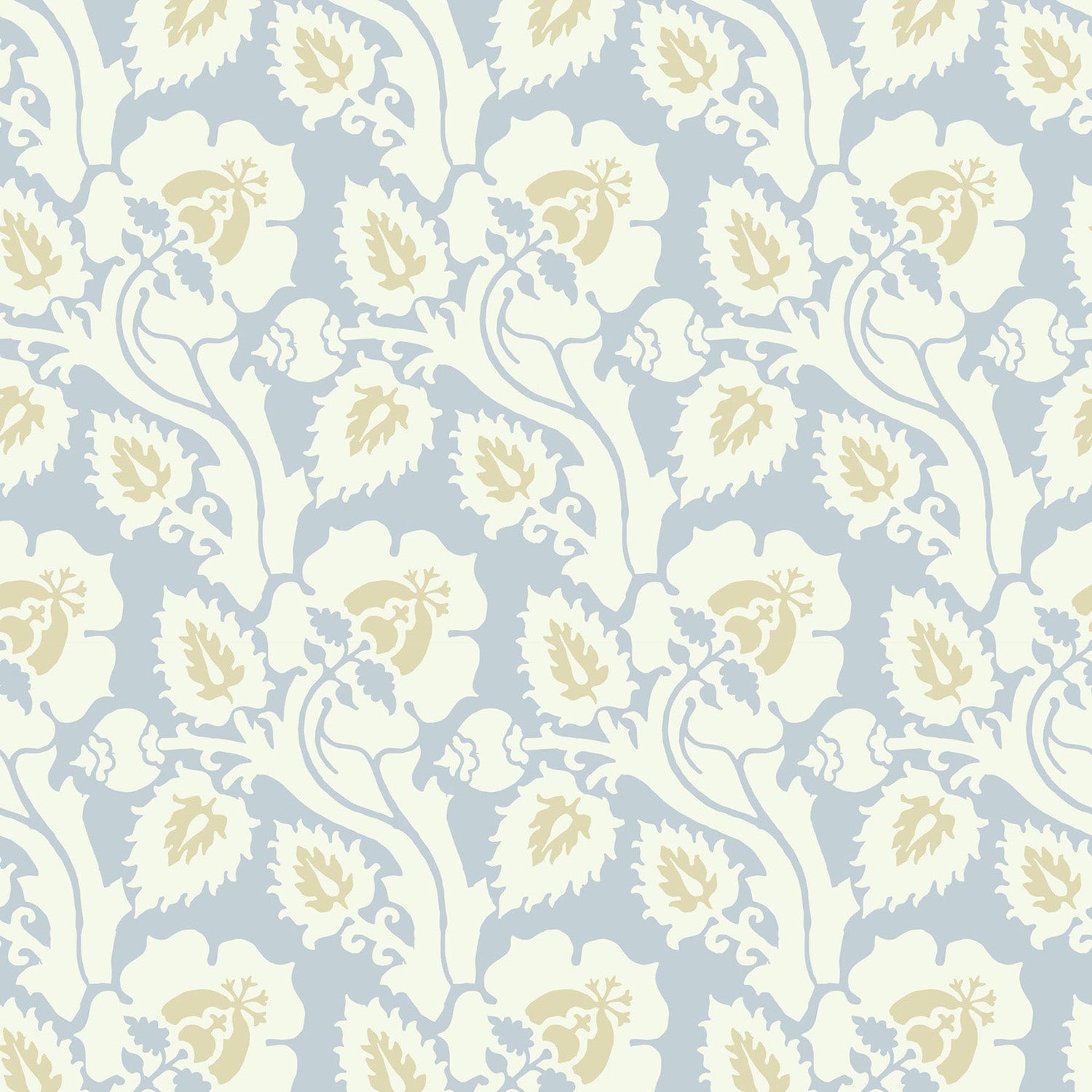 Mitchell Black Paisley Briar Wallpaper