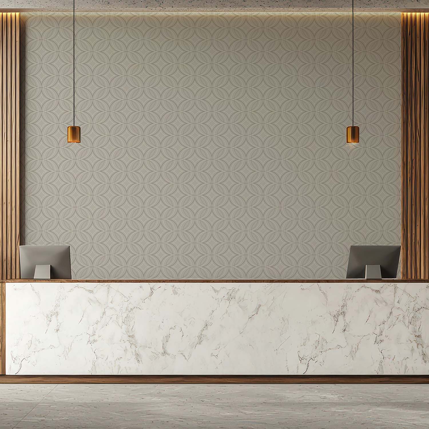 Mitchell Black Glint Point Wallpaper