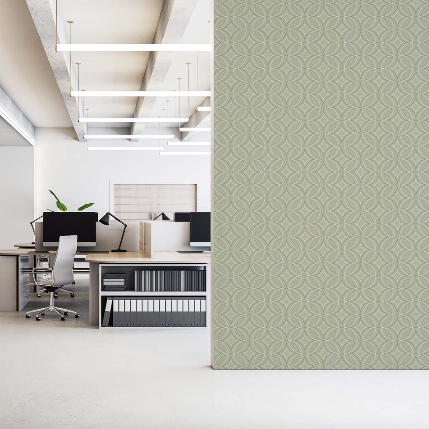 Mitchell Black Glint Point Wallpaper