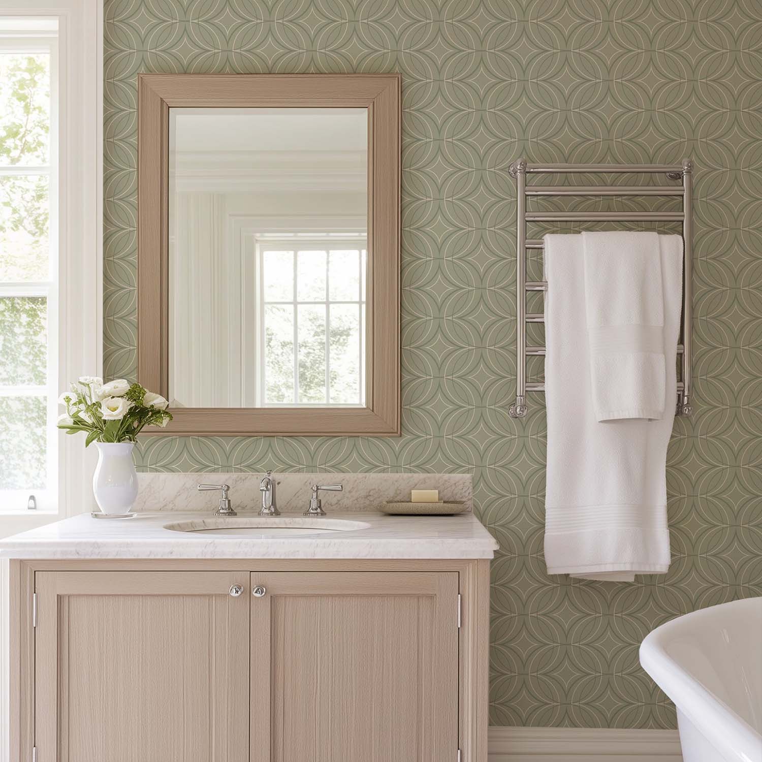 Mitchell Black Glint Point Wallpaper