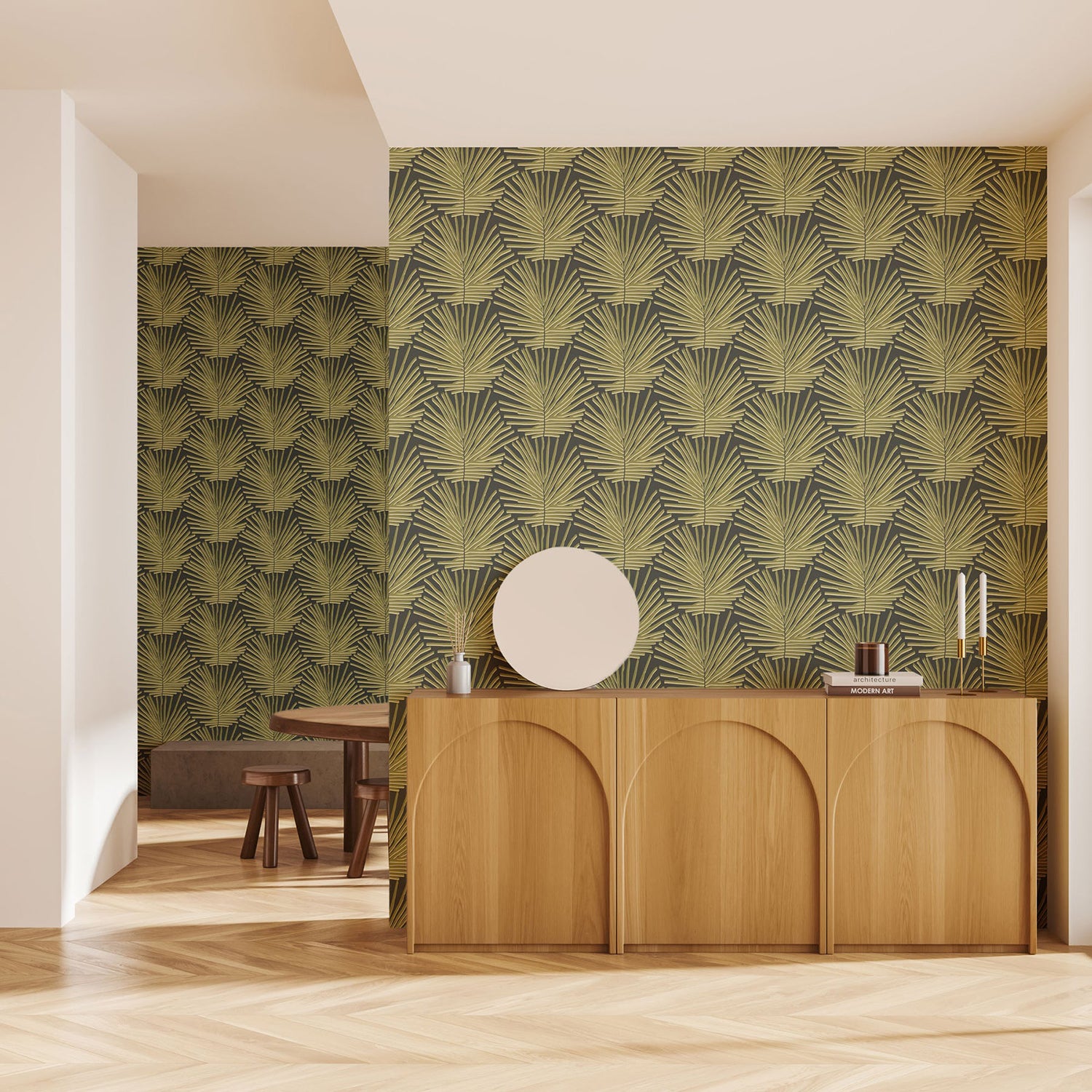 Mitchell Black x Blessed Little Bungalow Isle of Palms Wallpaper