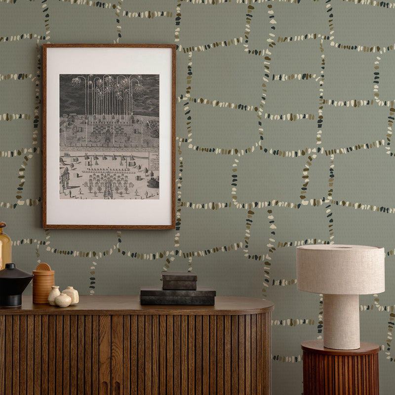 Mitchell Black x Forbes + Masters Tulum Ruins Wallpaper