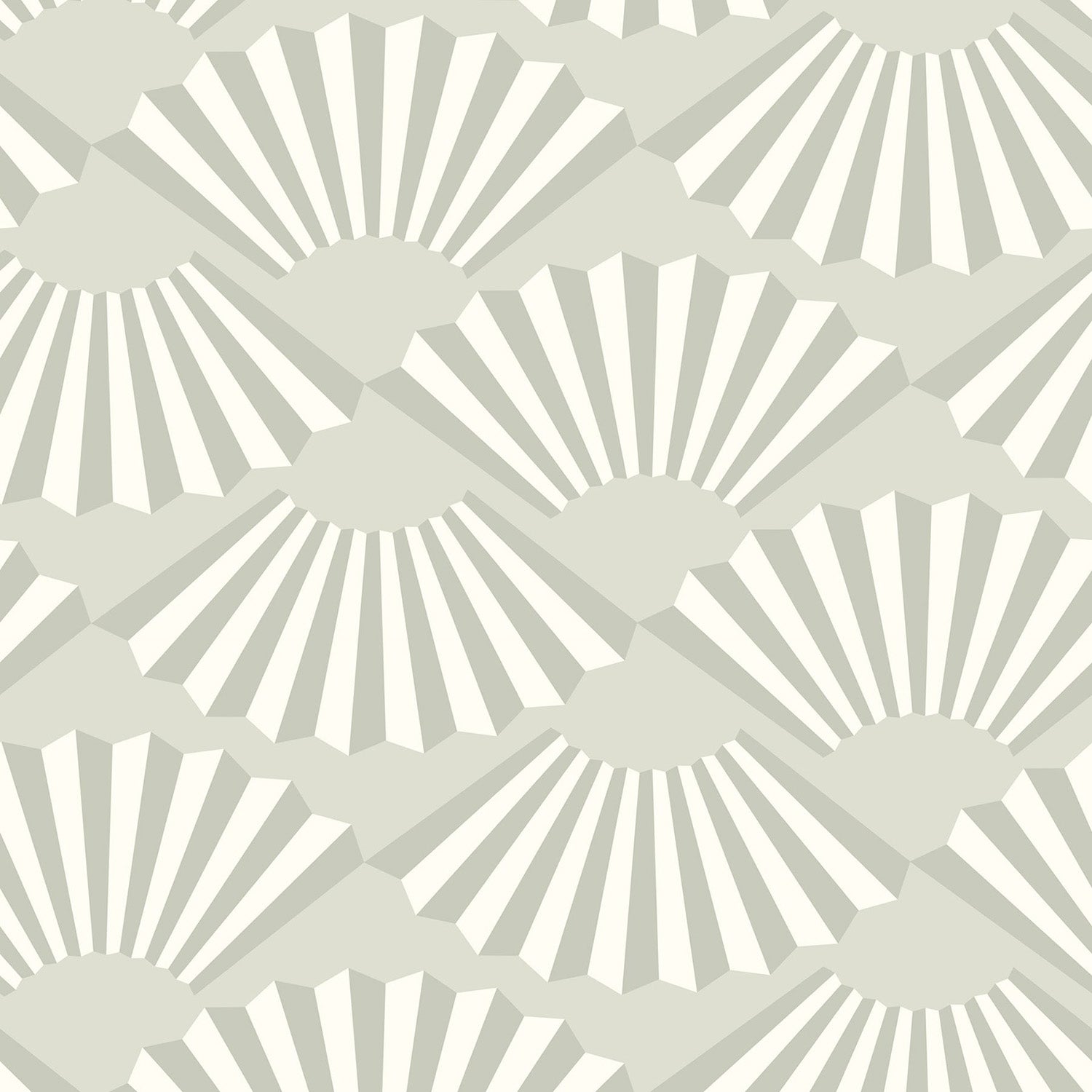 Mitchell Black Fanning Out Wallpaper