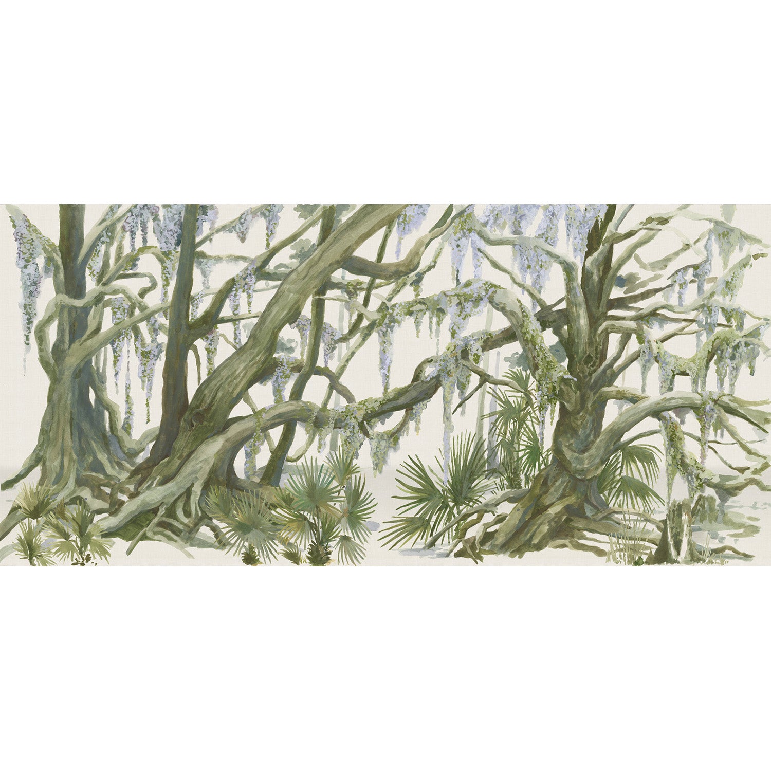 Mitchell Black x Megan Molten Kiawah Oaks Mural Wallpaper
