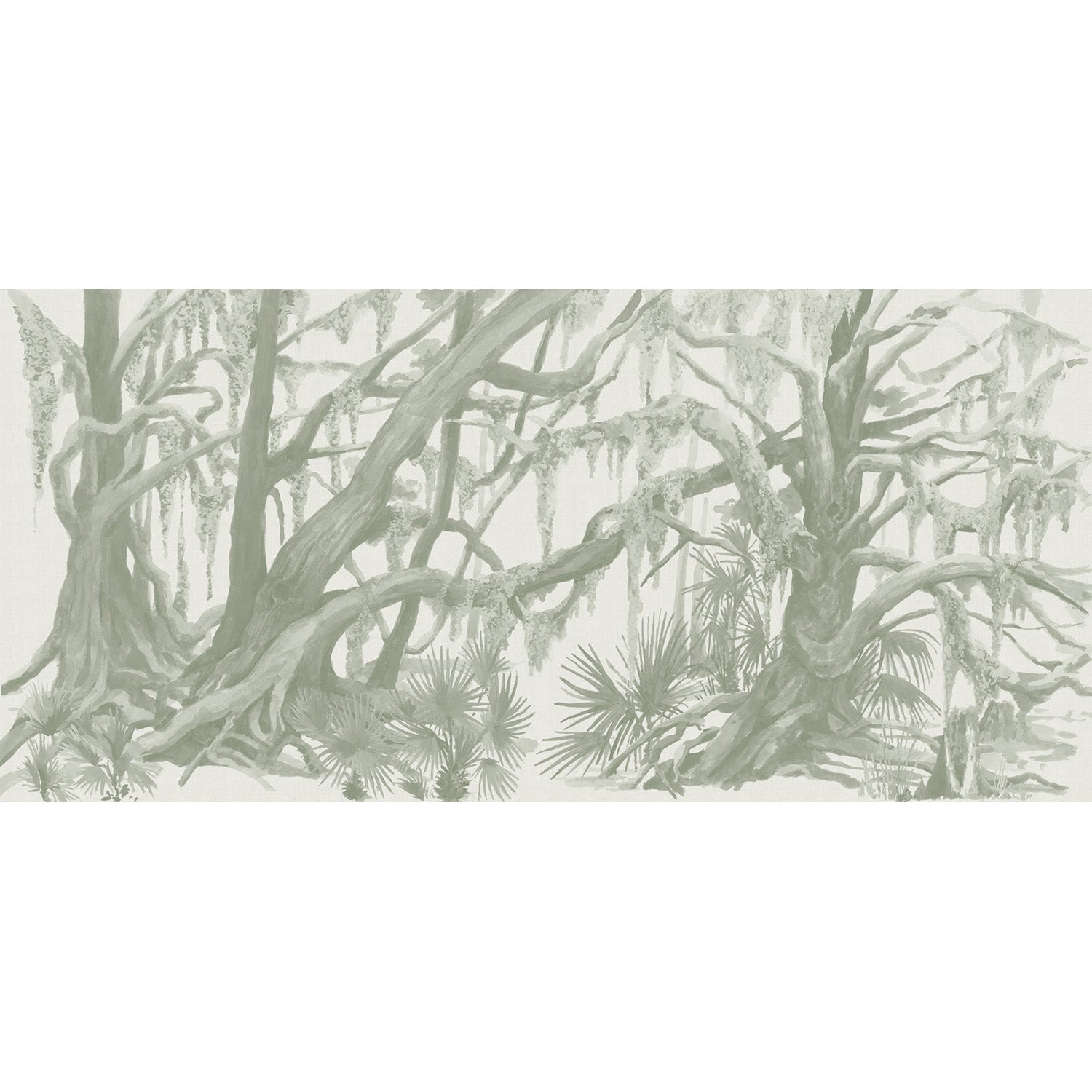 Mitchell Black x Megan Molten Kiawah Oaks Mural Wallpaper