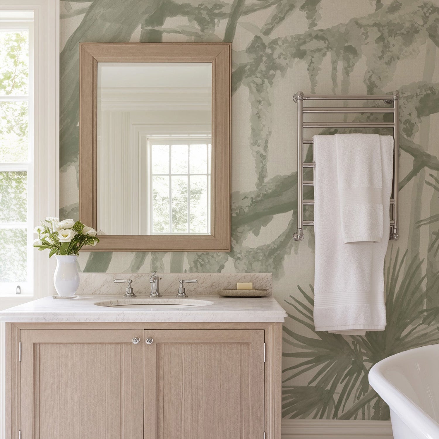 Mitchell Black x Megan Molten Kiawah Oaks Mural Wallpaper
