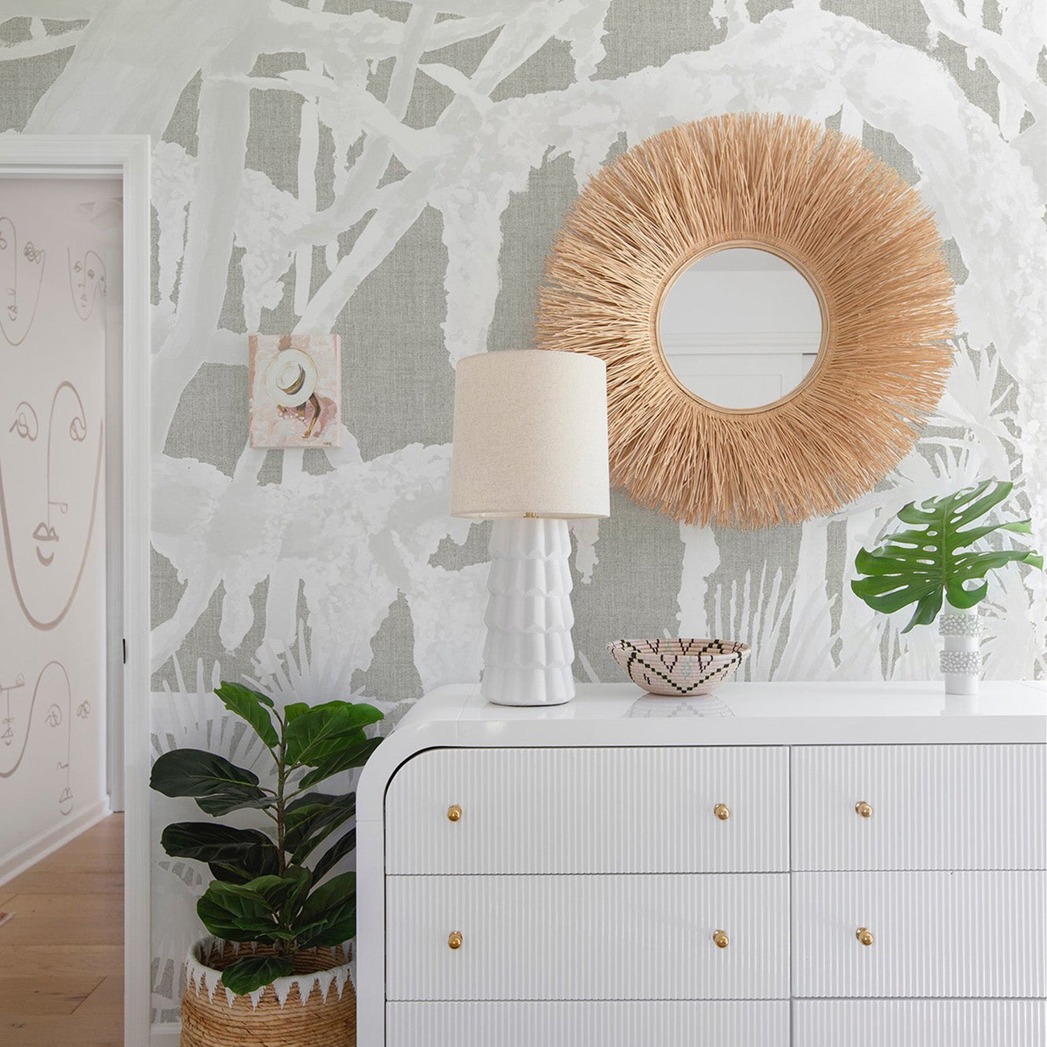 Mitchell Black x Megan Molten Kiawah Oaks Mural Wallpaper