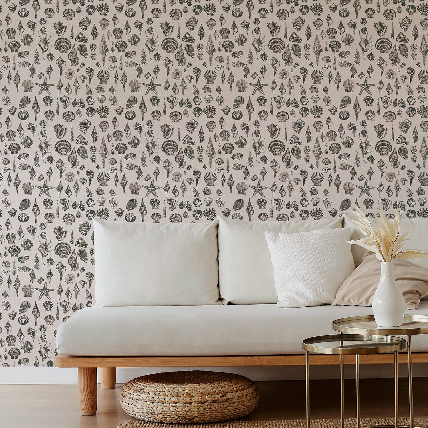 Mitchell Black x Megan Molten Lowcountry Love Shells Wallpaper