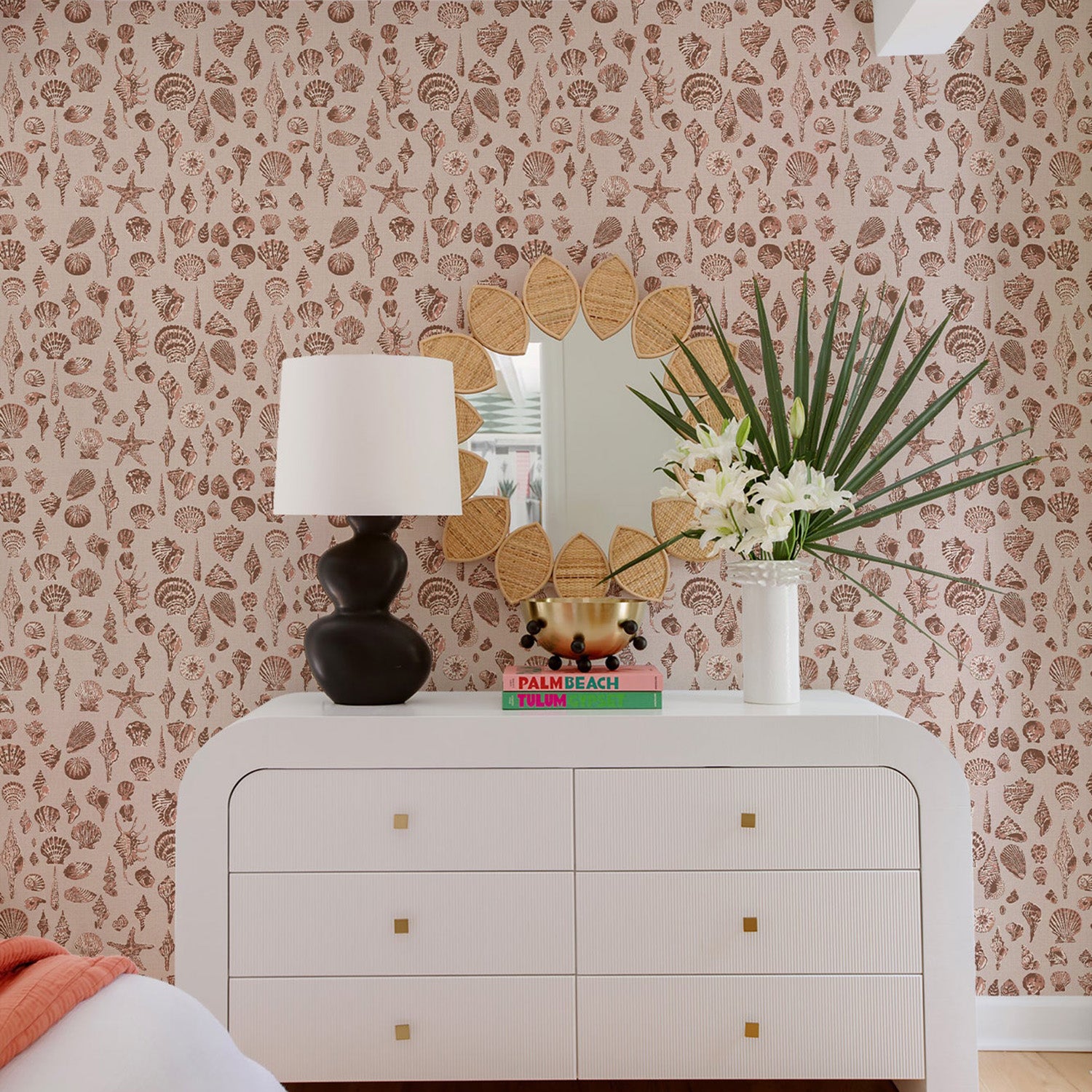 Mitchell Black x Megan Molten Lowcountry Love Shells Wallpaper