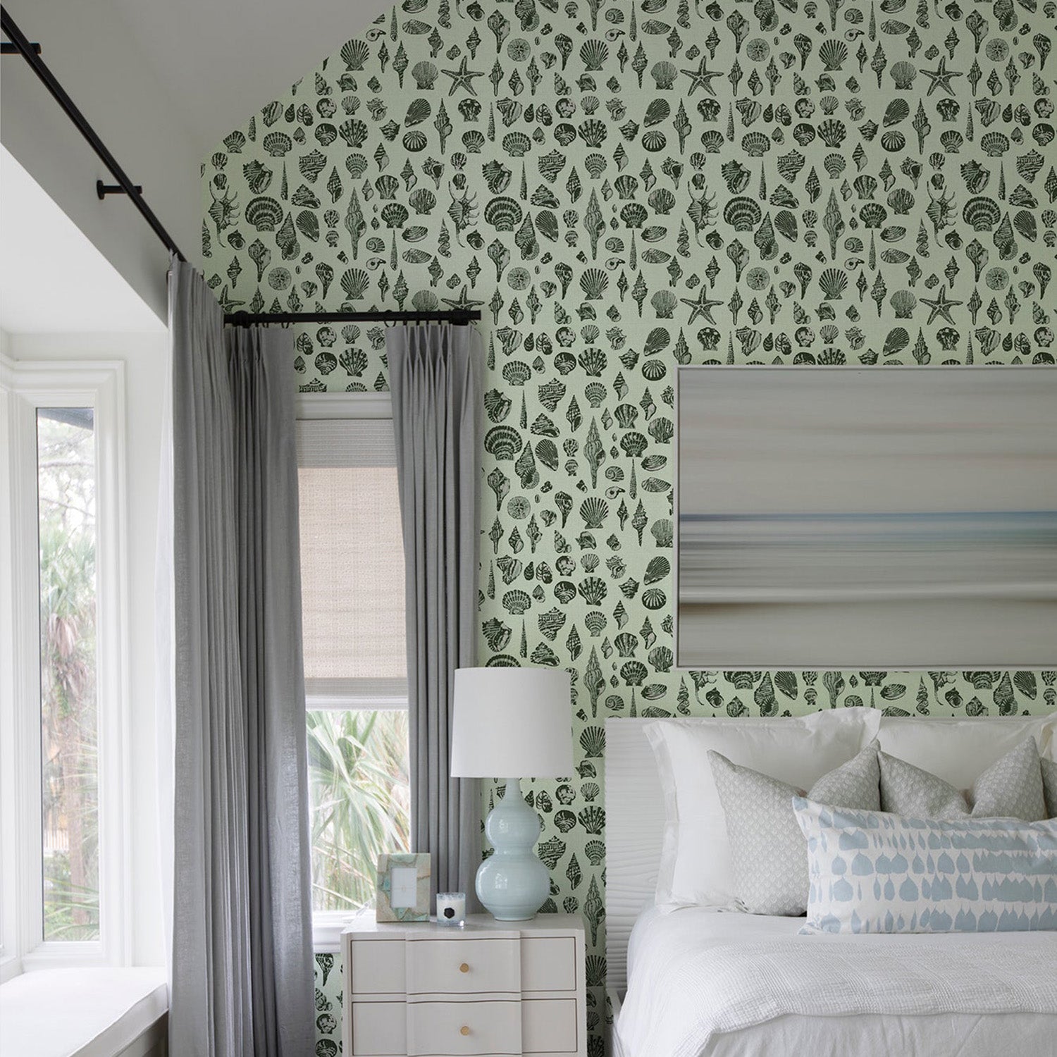 Mitchell Black x Megan Molten Lowcountry Love Shells Wallpaper