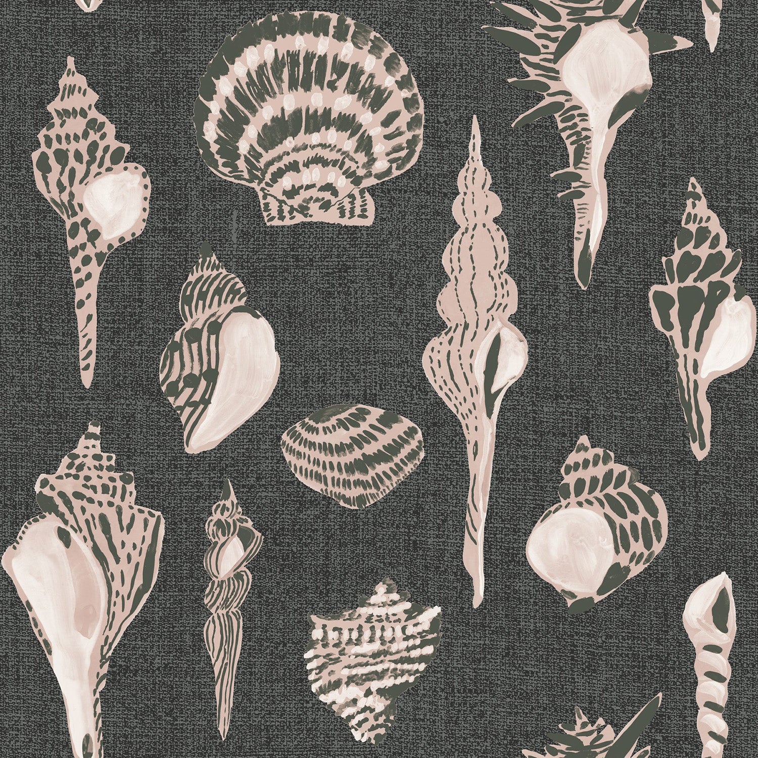Mitchell Black x Megan Molten Sullivan's Island Shells Wallpaper