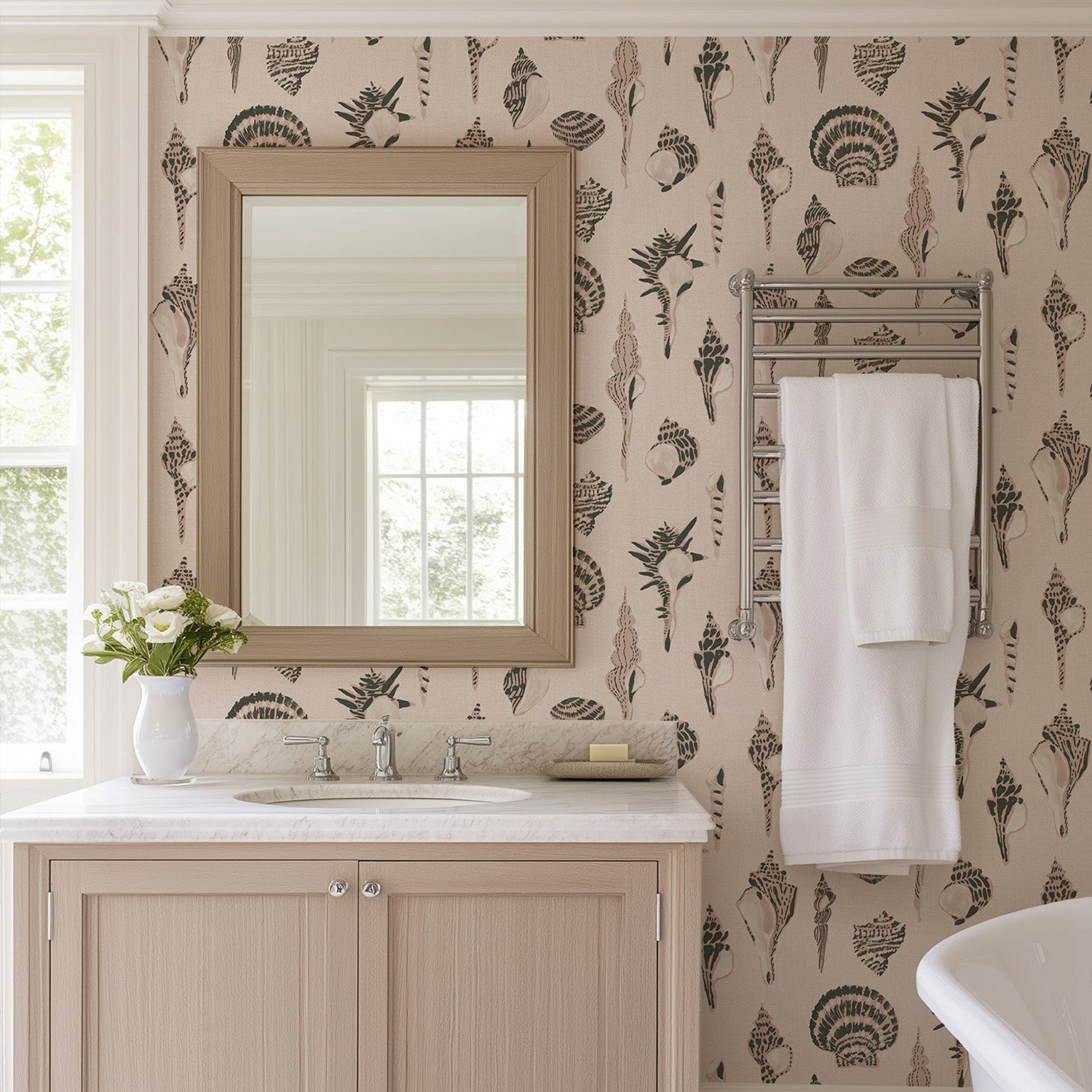 Mitchell Black x Megan Molten Sullivan's Island Shells Wallpaper