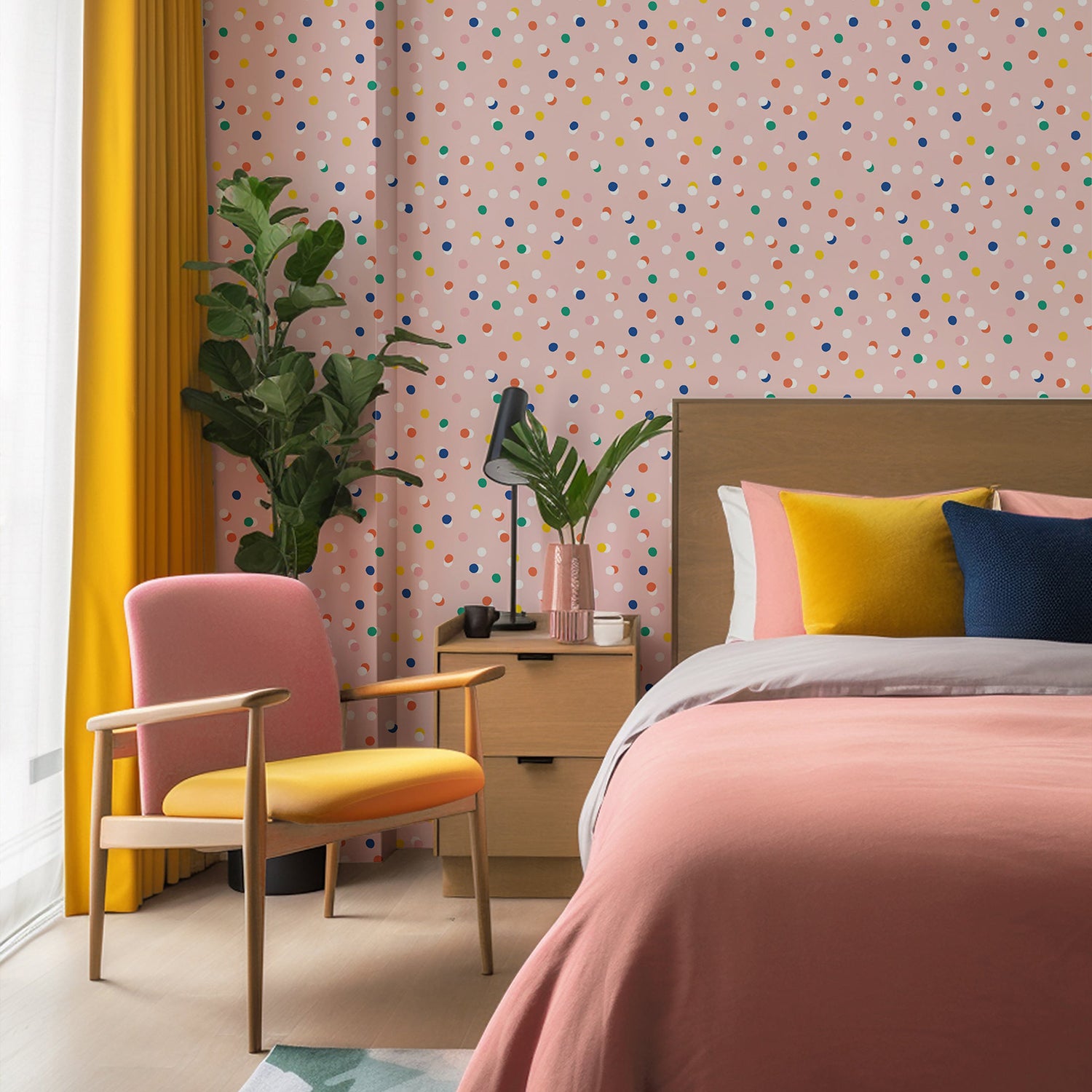 Mitchell Black x Poketo Sprinkles Wallpaper