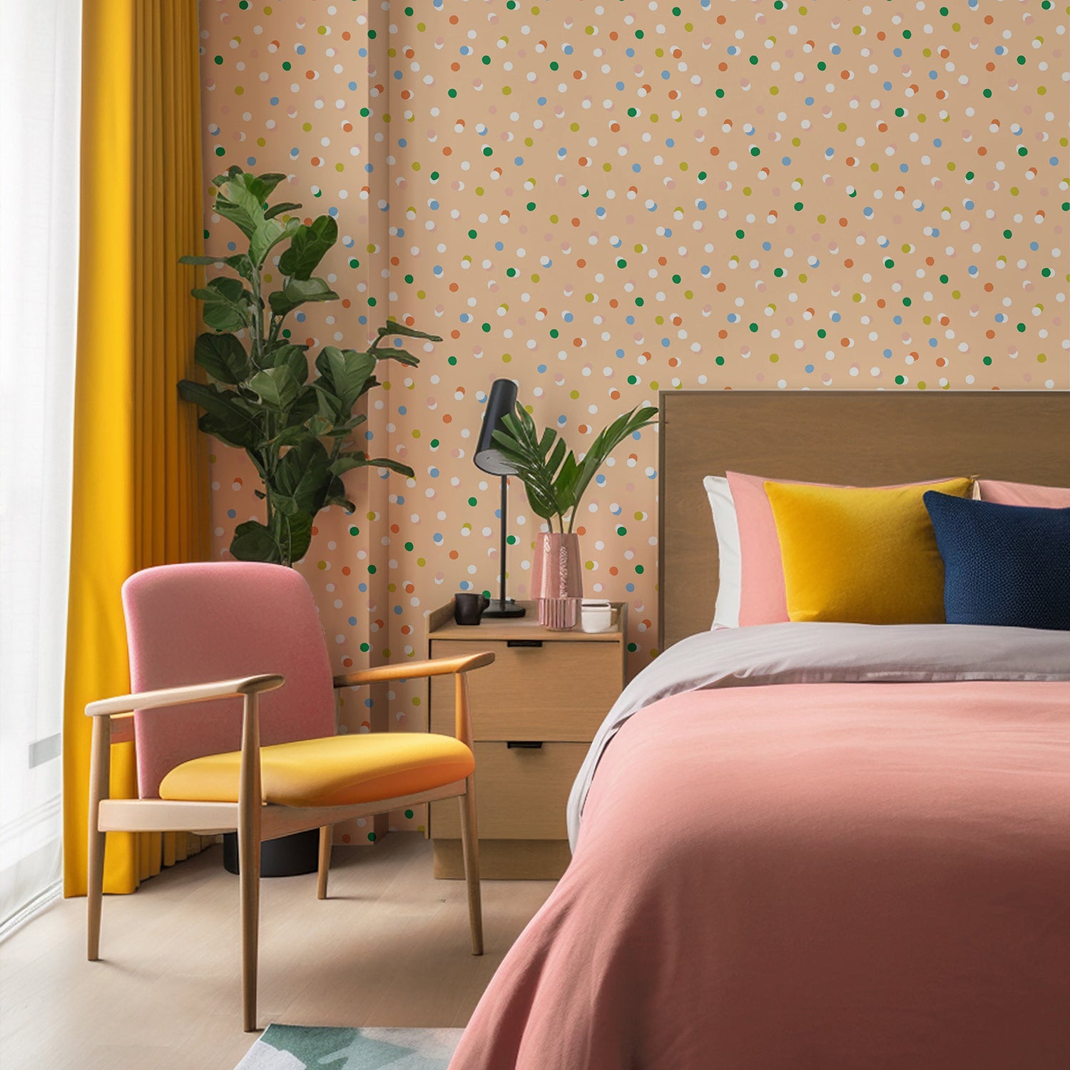 Mitchell Black x Poketo Sprinkles Wallpaper