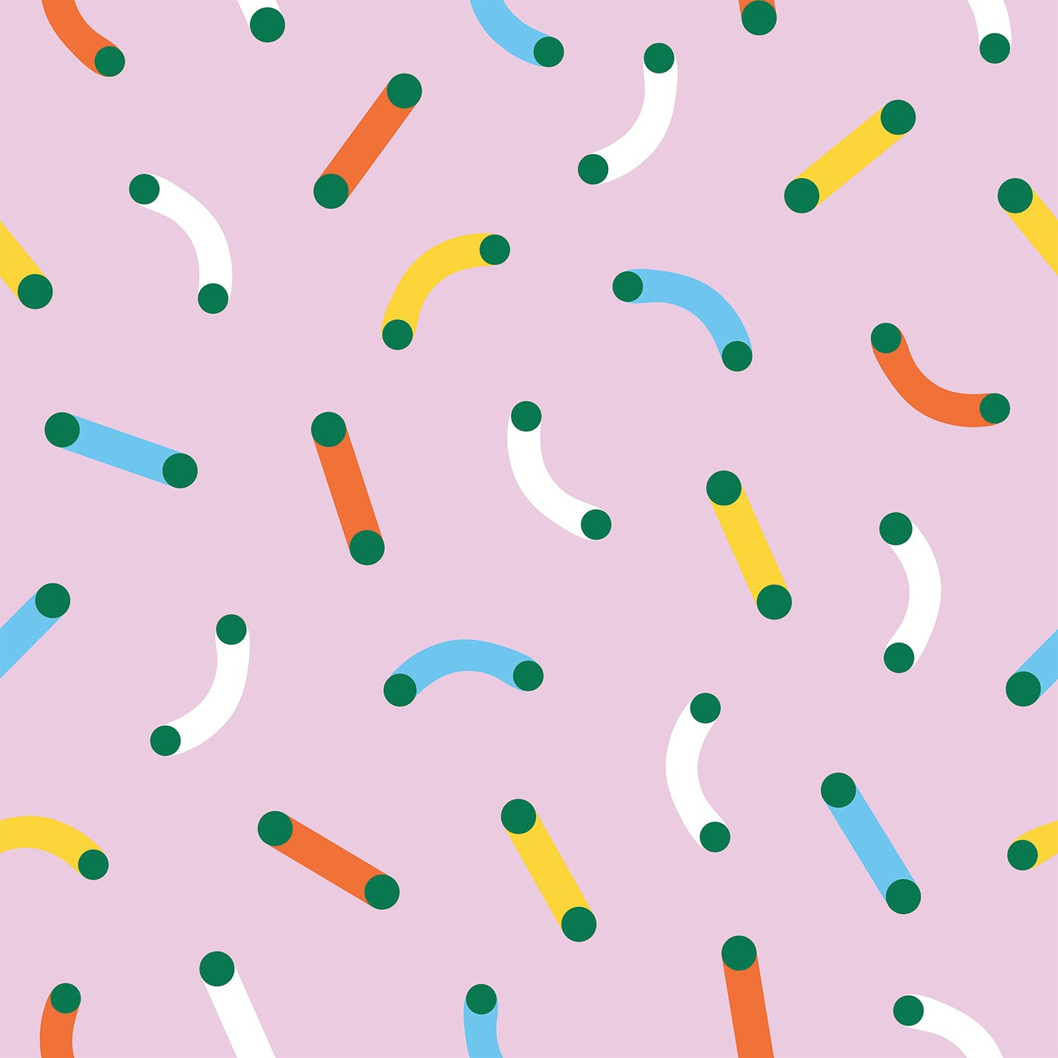 Mitchell Black x Poketo Macaroni Wallpaper