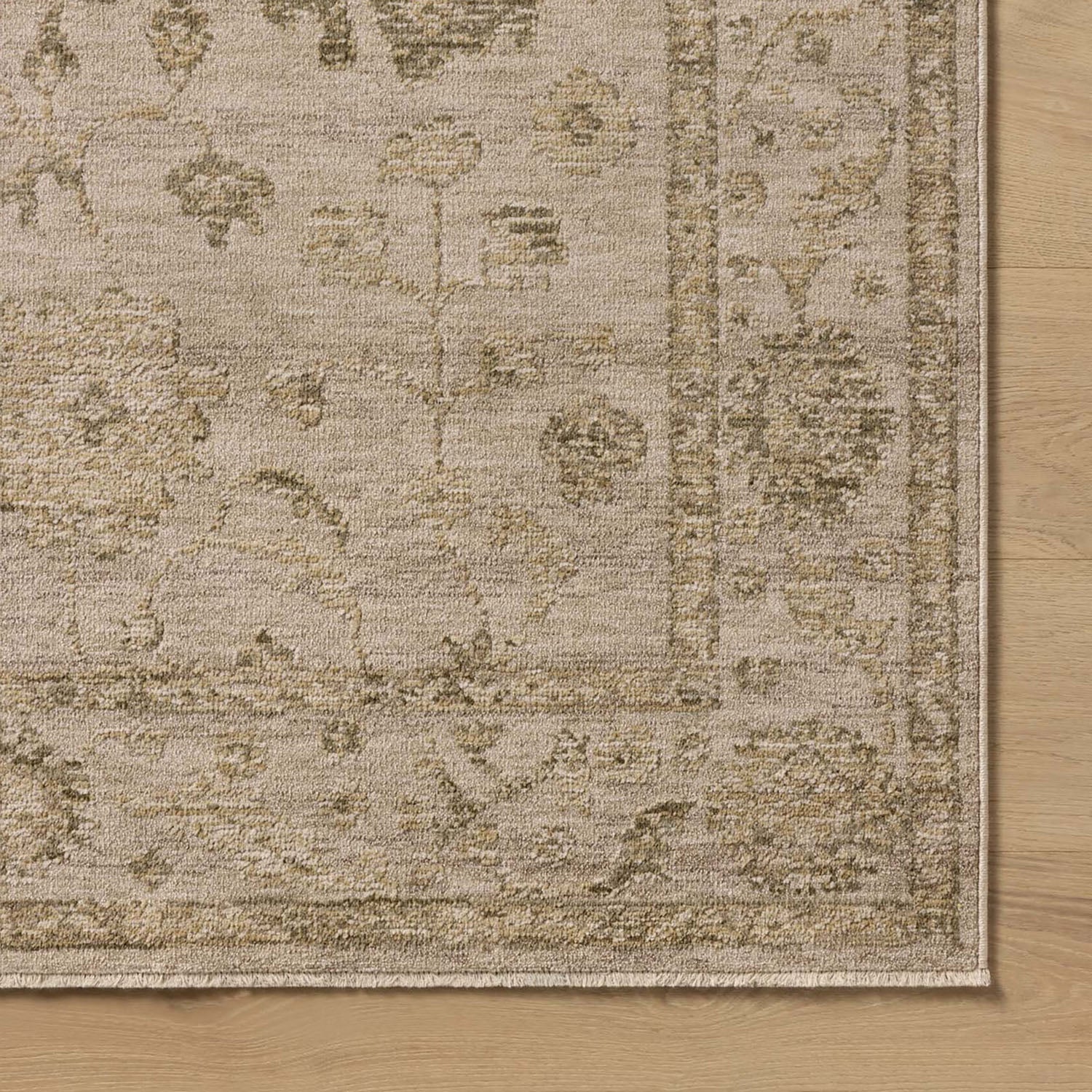 Loloi Willa Dove/Forest Power Loomed Rug