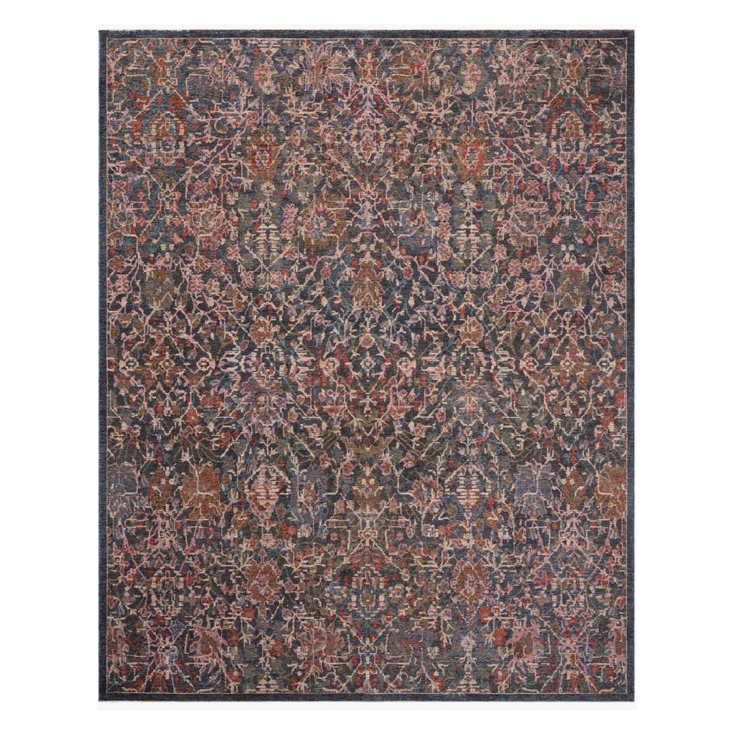 Loloi Winchester Denim/Sunset Power Loomed Rug