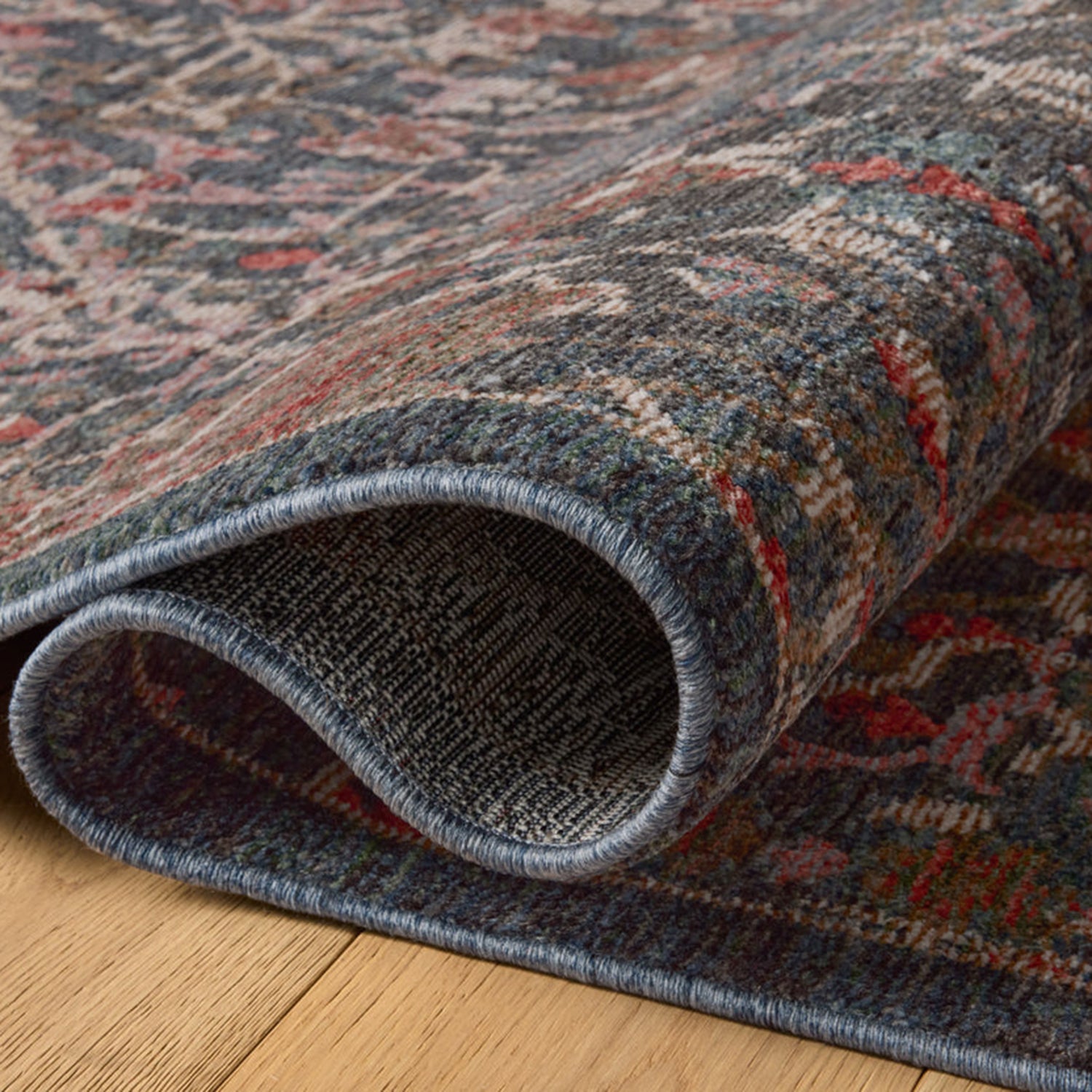 Loloi Winchester Denim/Sunset Power Loomed Rug
