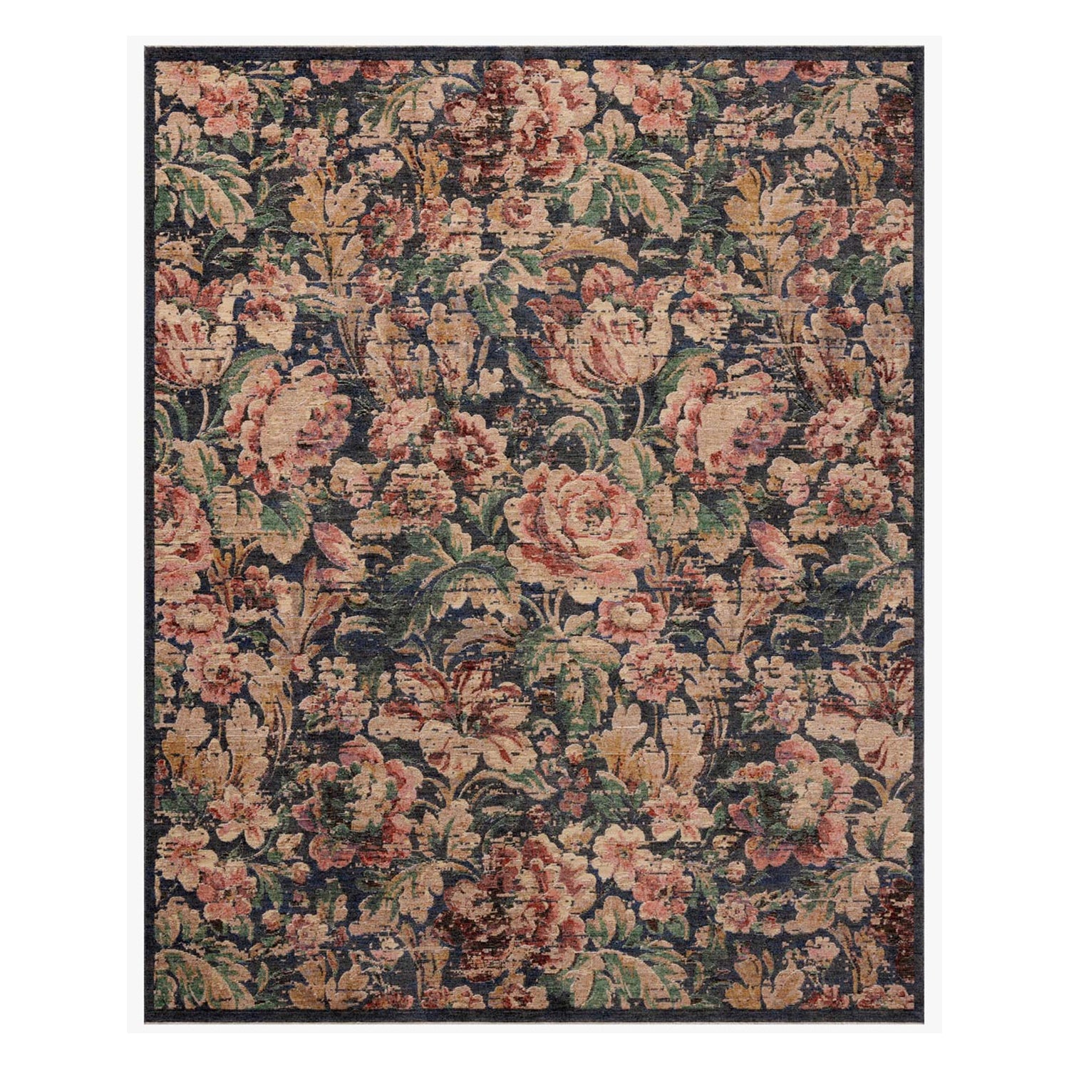 Loloi Winchester Midnight/Blush Power Loomed Rug