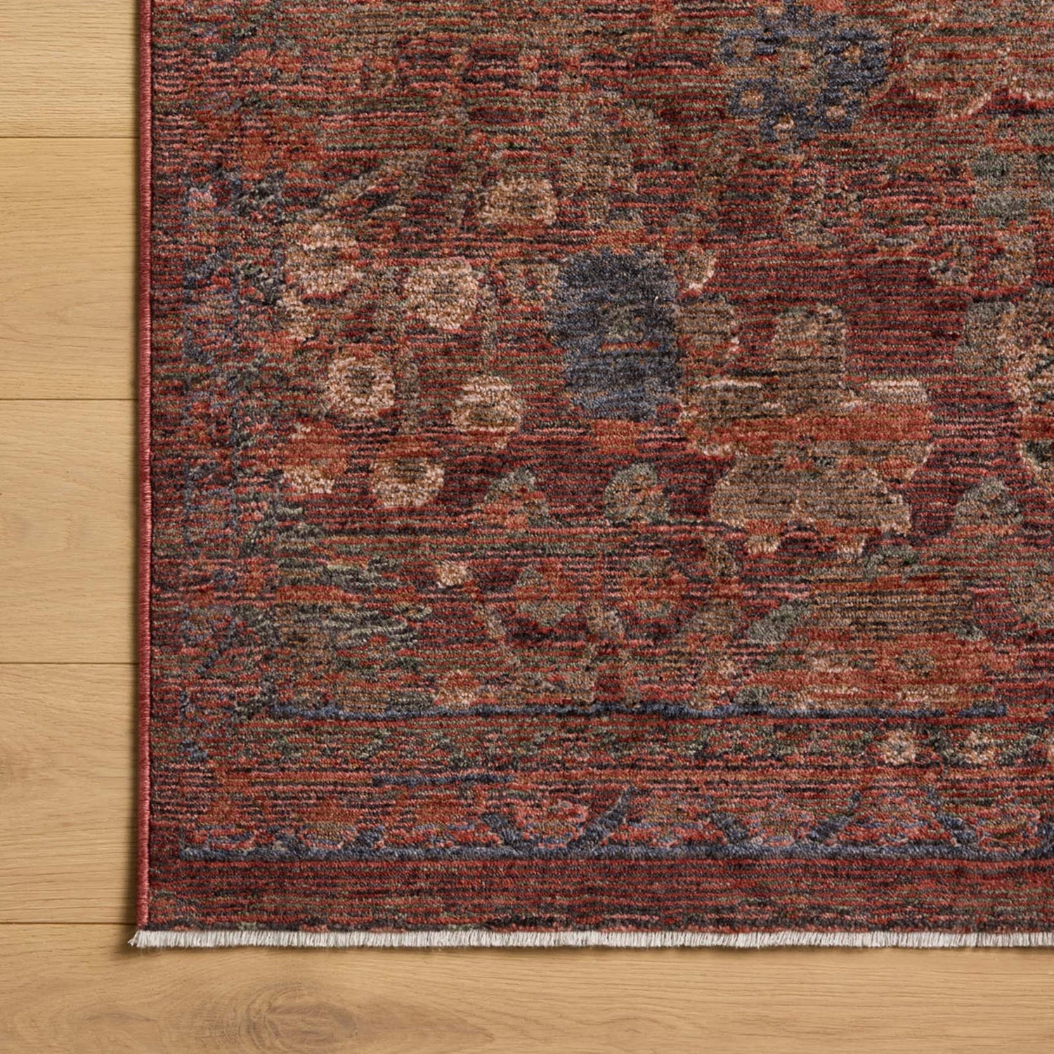 Loloi Winchester Ruby/Mushroom Power Loomed Rug