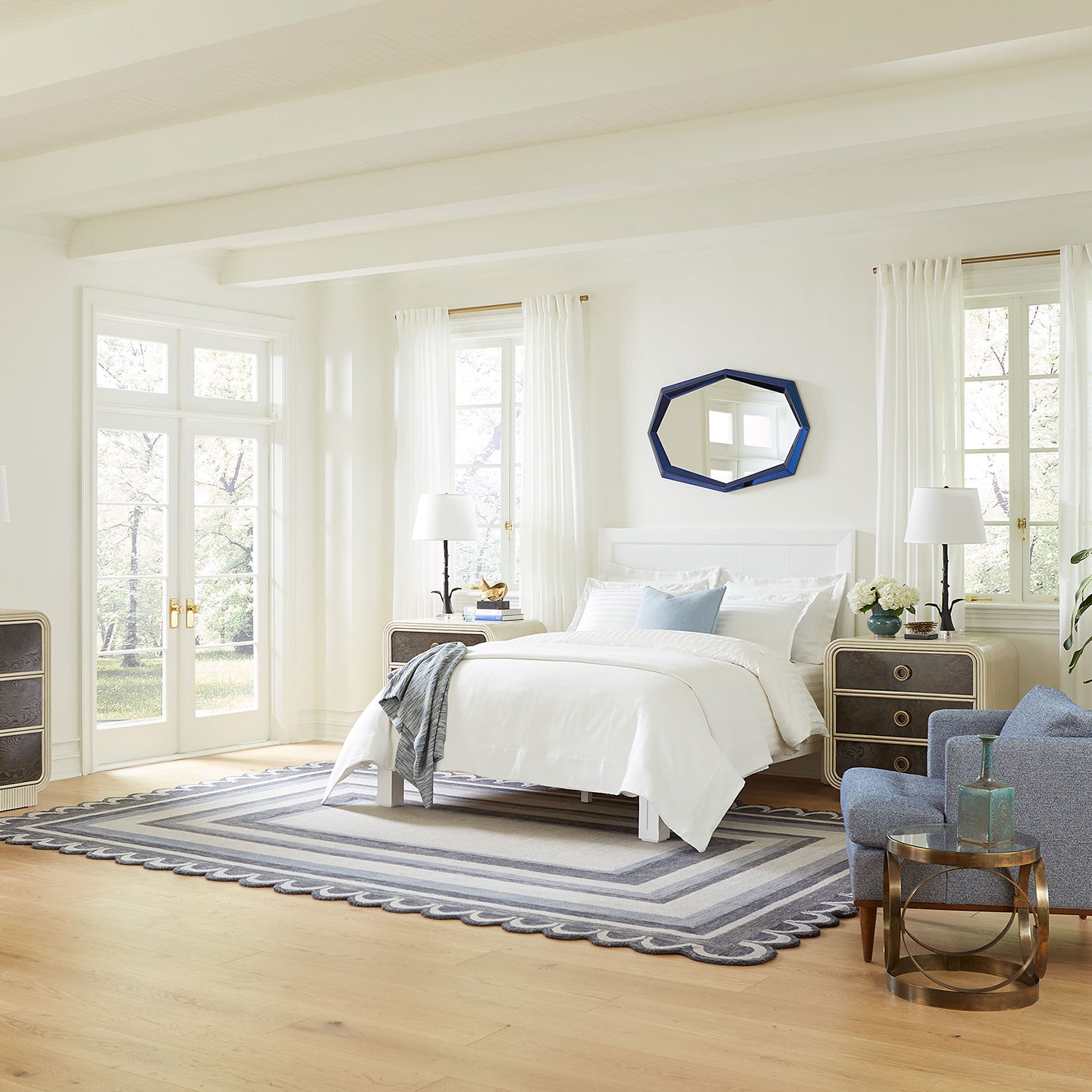 Villa and House Wyatt 3 Drawer End Table