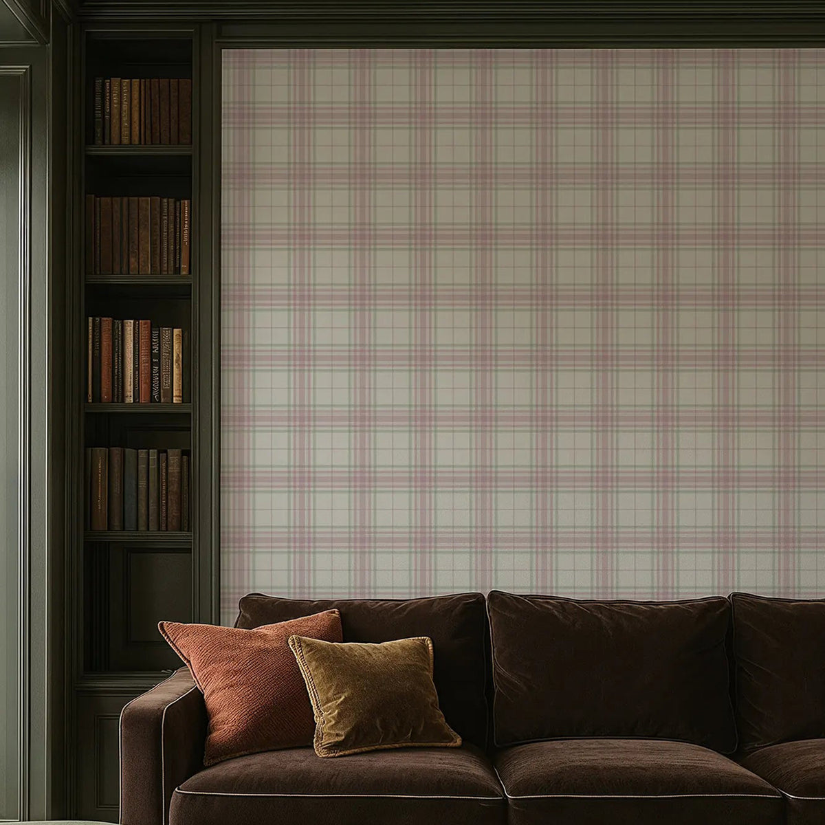 Mitchell Black Willow Pane Wallpaper