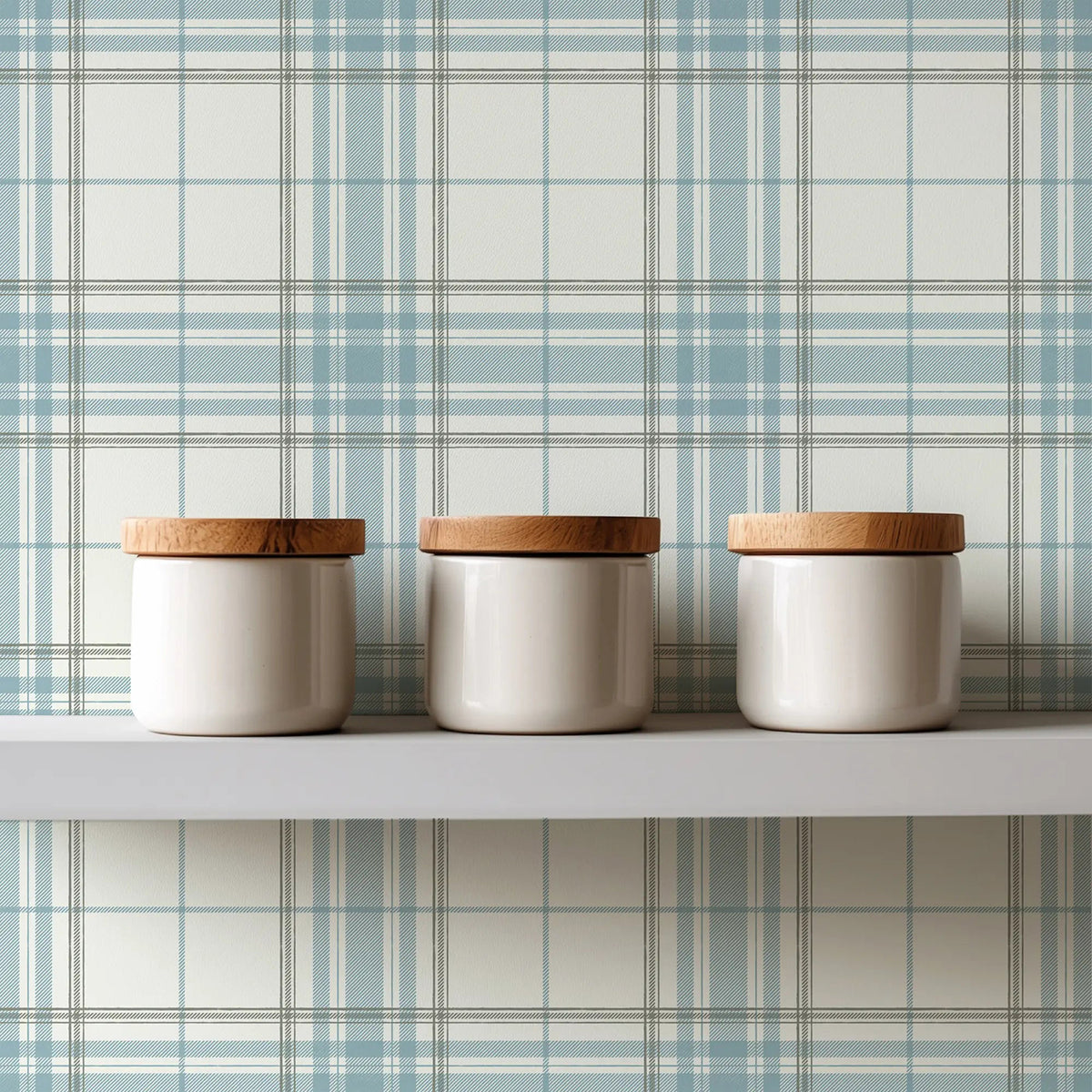 Mitchell Black Willow Pane Wallpaper