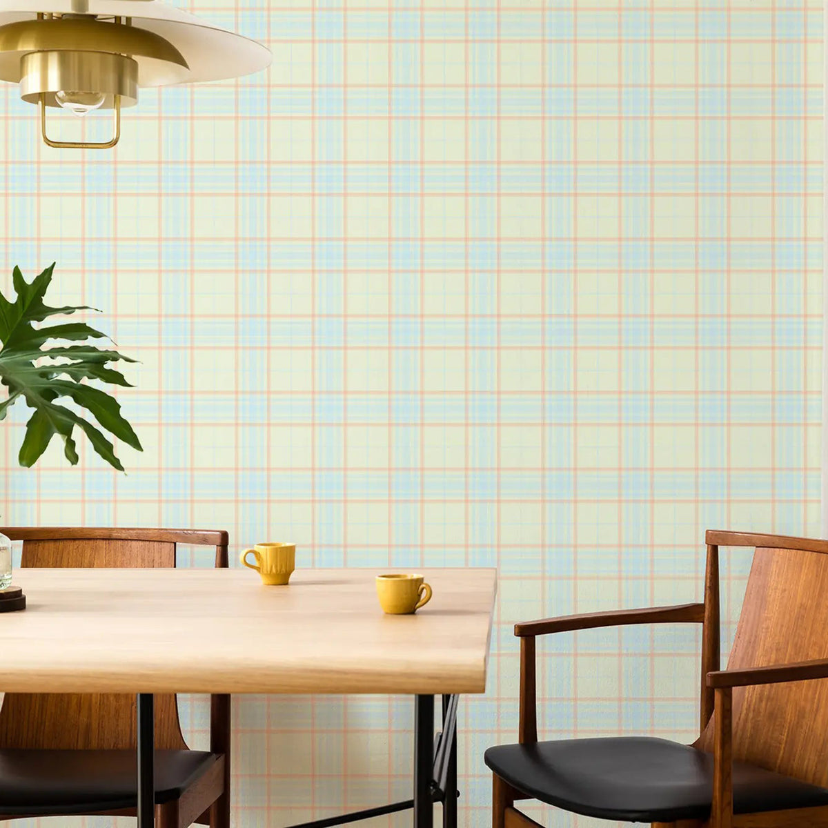 Mitchell Black Willow Pane Wallpaper