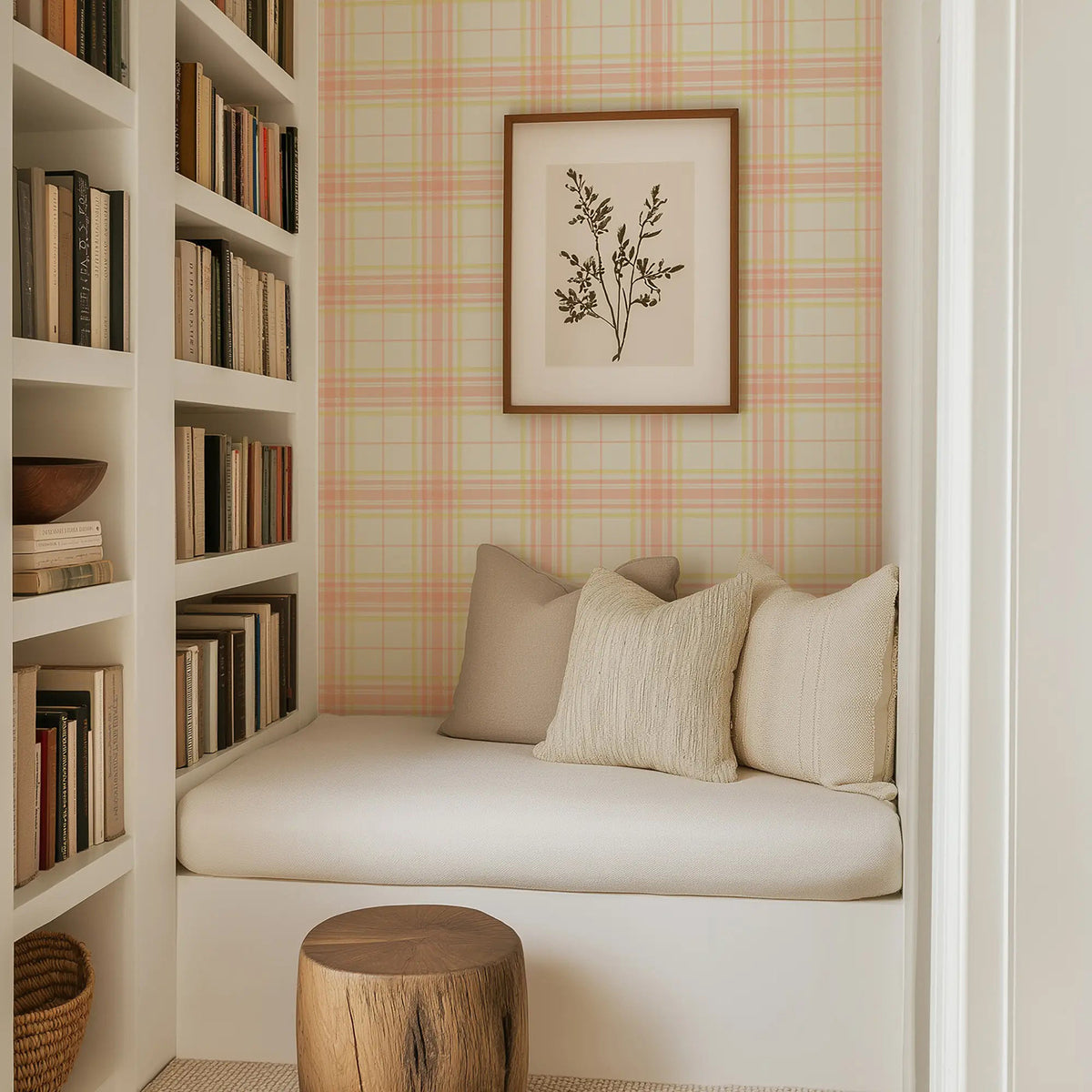Mitchell Black Willow Pane Wallpaper