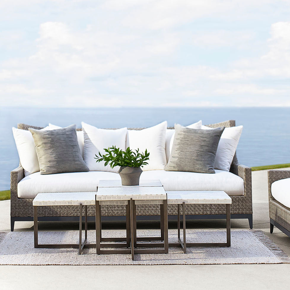 Bernhardt Exteriors Stillwater Small Outdoor Cocktail Table