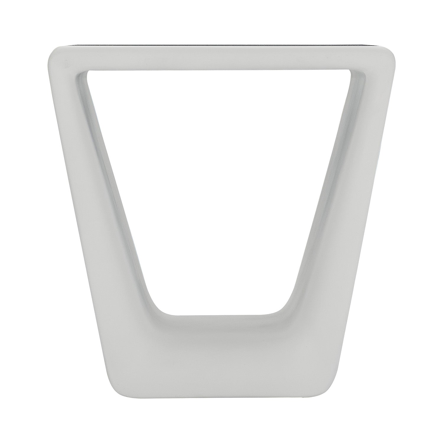 Bernhardt Exteriors Hyannis Outdoor Accent Table Set of 2 in Bone Glass reinforced cast concrete, side profile