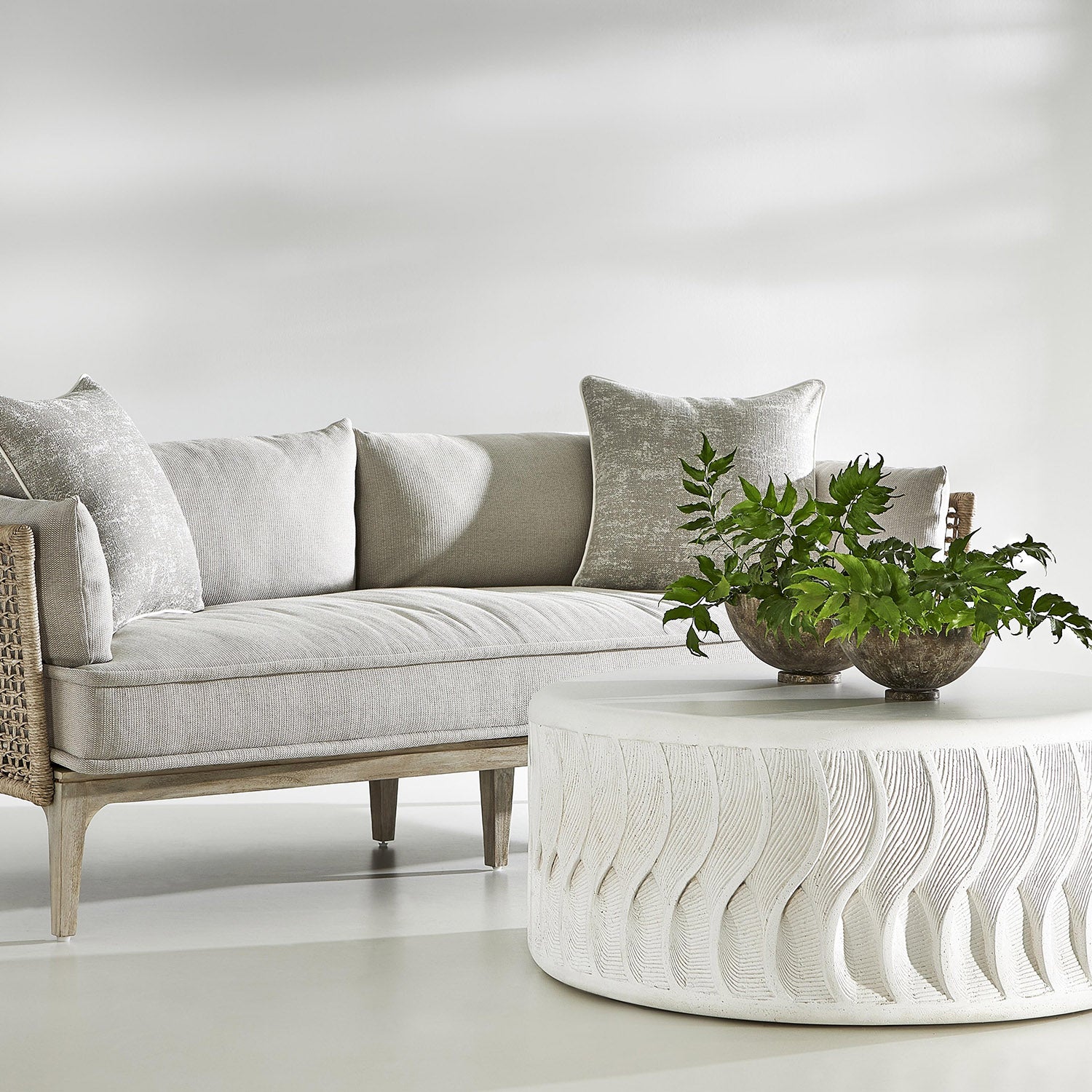 Bernhardt Exteriors Coquille Outdoor Cocktail Table