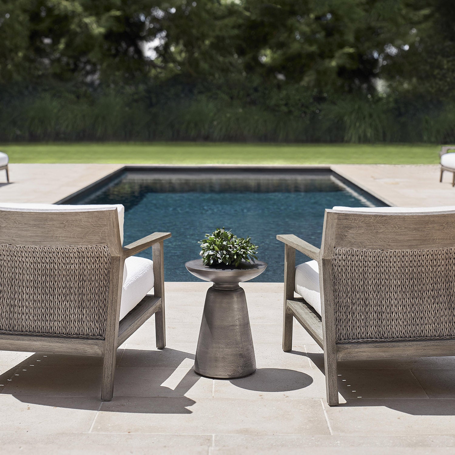 Bernhardt Exterior Catalan Outdoor Accent Table
