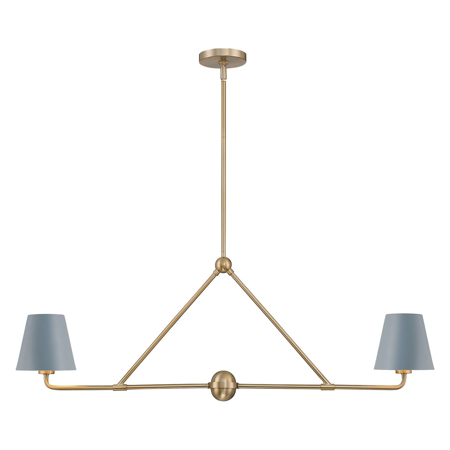Crystorama Xavier 2-Light Linear Chandelier