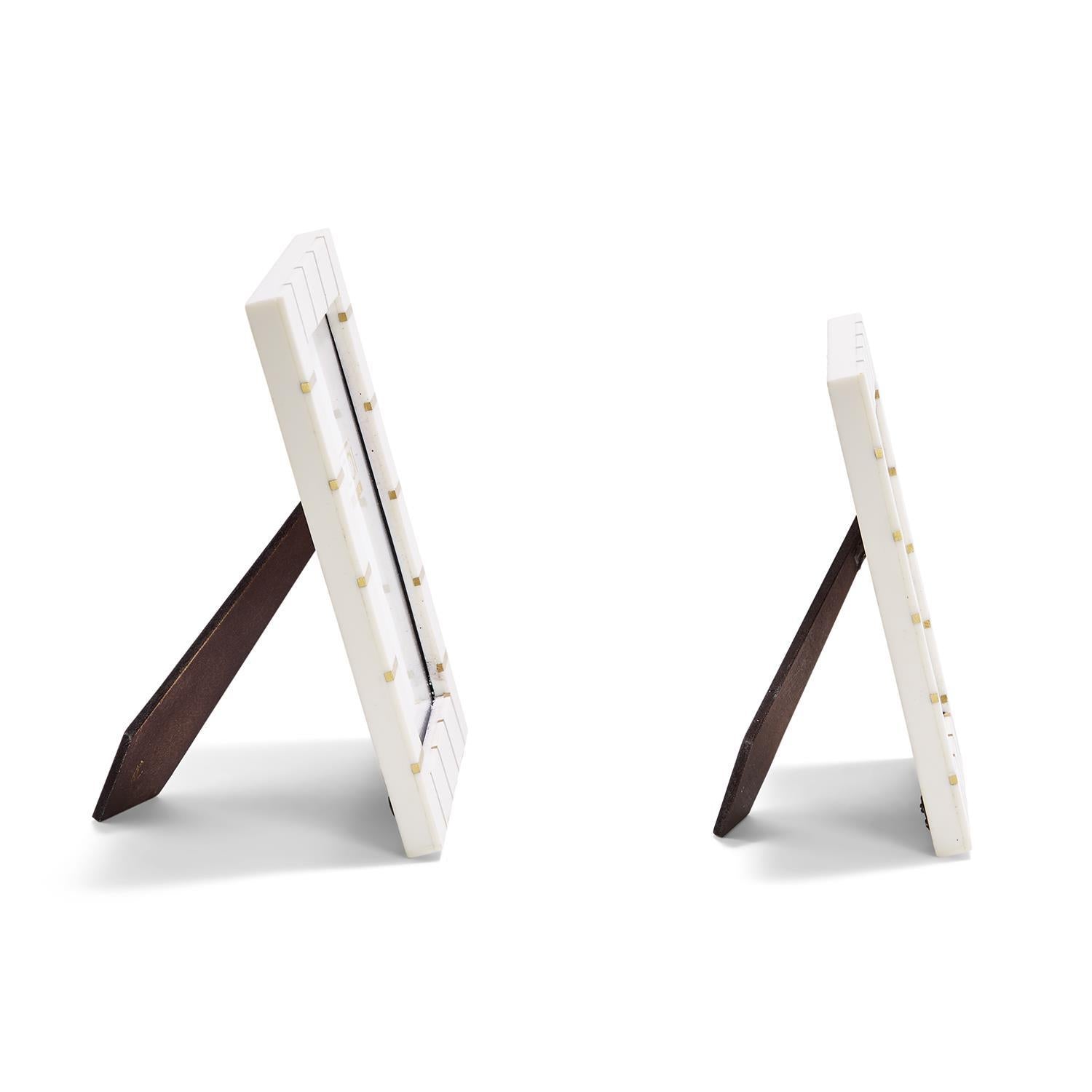 Lines Brass Lines Photo Frame Set of 2