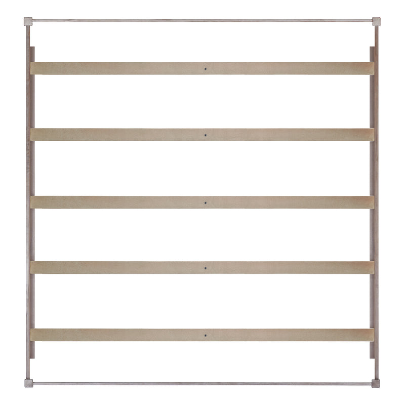 Zest Solid Wood Panel Bed